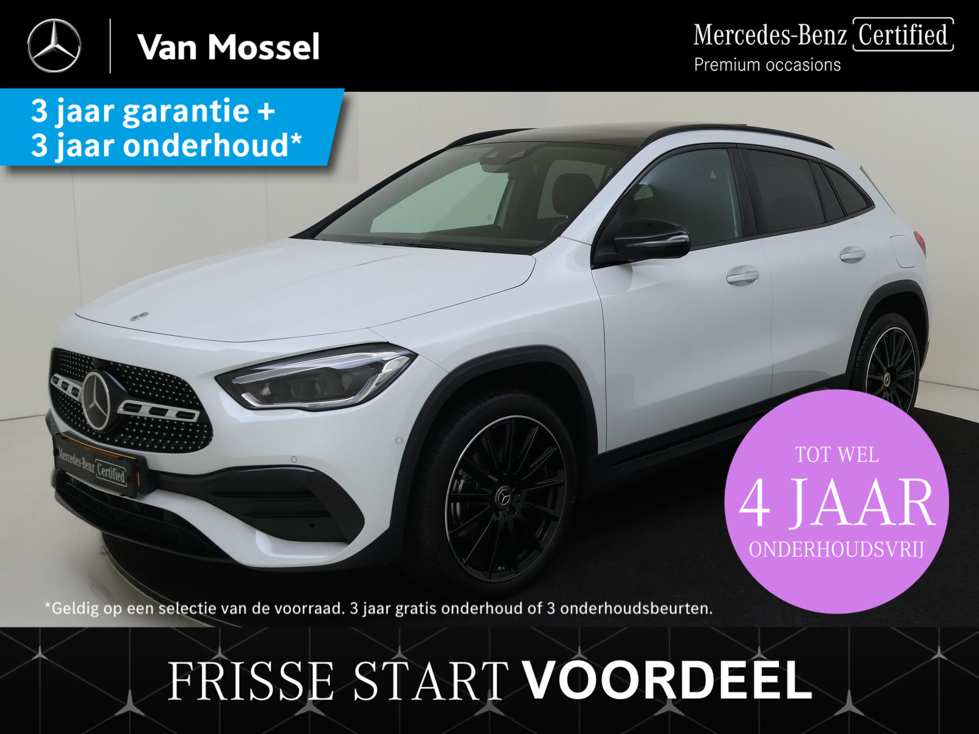 Mercedes-Benz GLA-klasse 250 e AMG Line / Panoramadak/ Night/ 20 inch/ Sfeerverlichting/