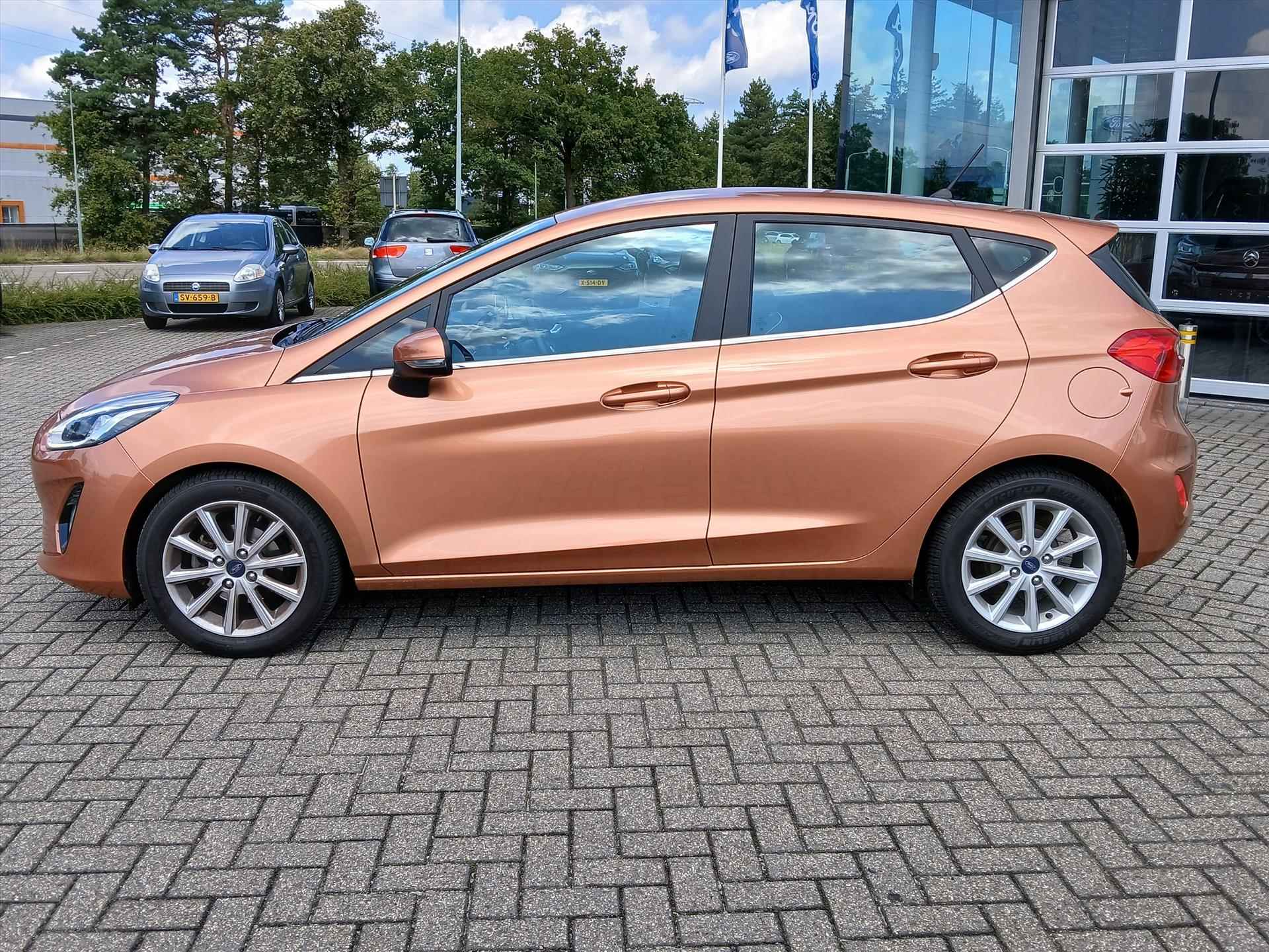 FORD Fiesta 1.0 EcoBoost 100pk Automaat 5dr Titanium | Navi by APP | Achteruit rij camera | - 2/19