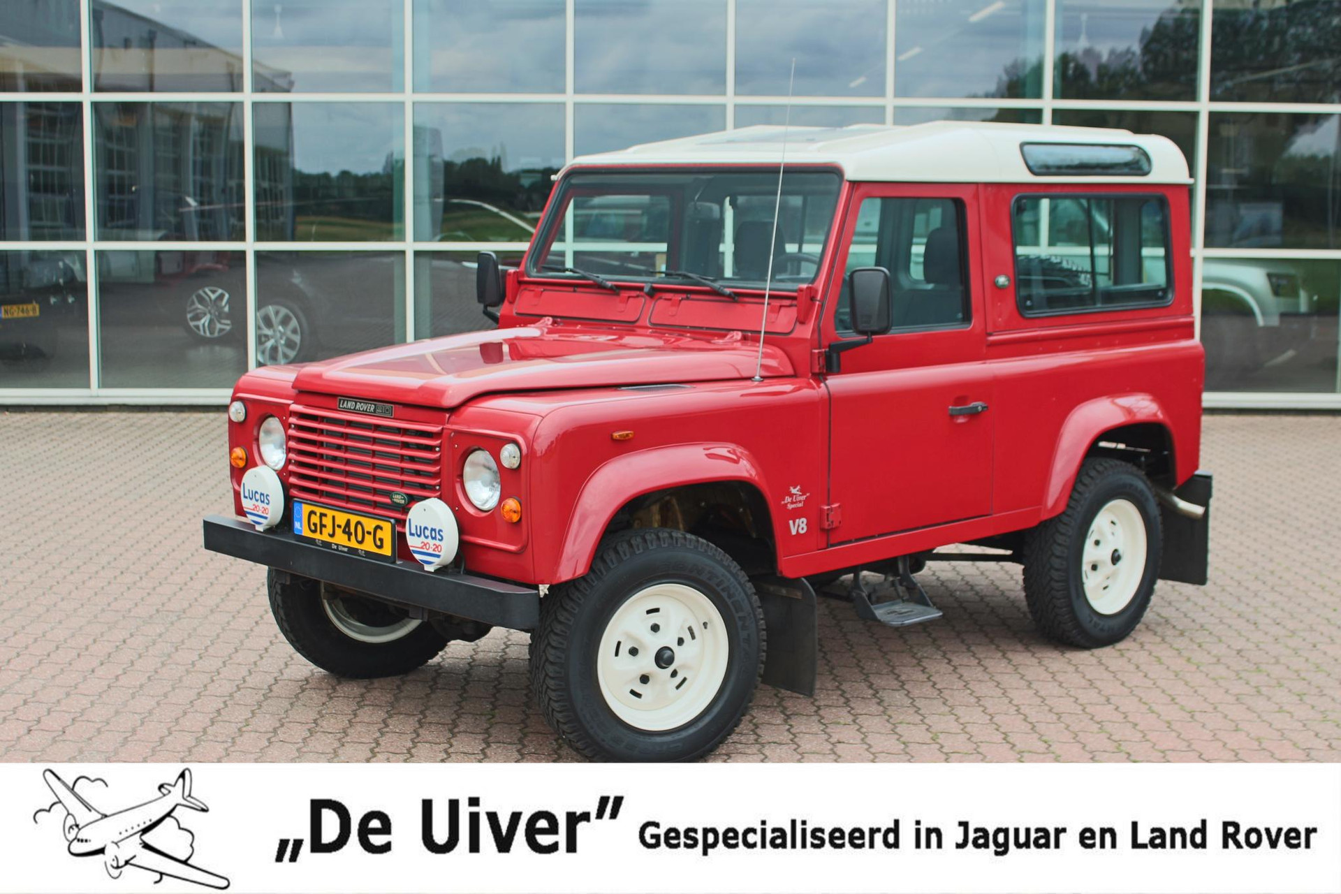 Land Rover Defender 3.5 V8 90" County 1e eigenaar/ NL-auto/ pas 50.118 km. gereden/ originele boekjes/schadevrij