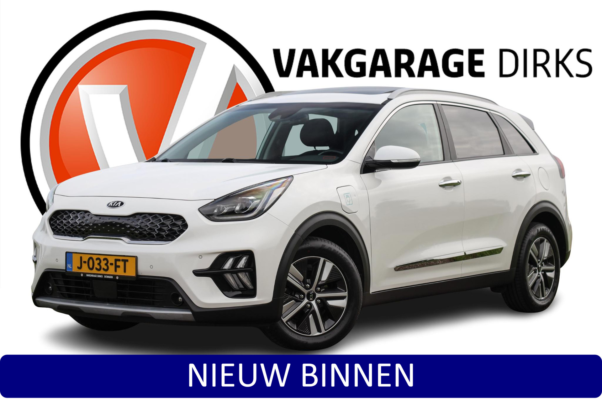 Kia Niro 1.6 GDi PHEV Executive ✅ Leder ✅ Schuifdak ✅ LED ✅ Carplay