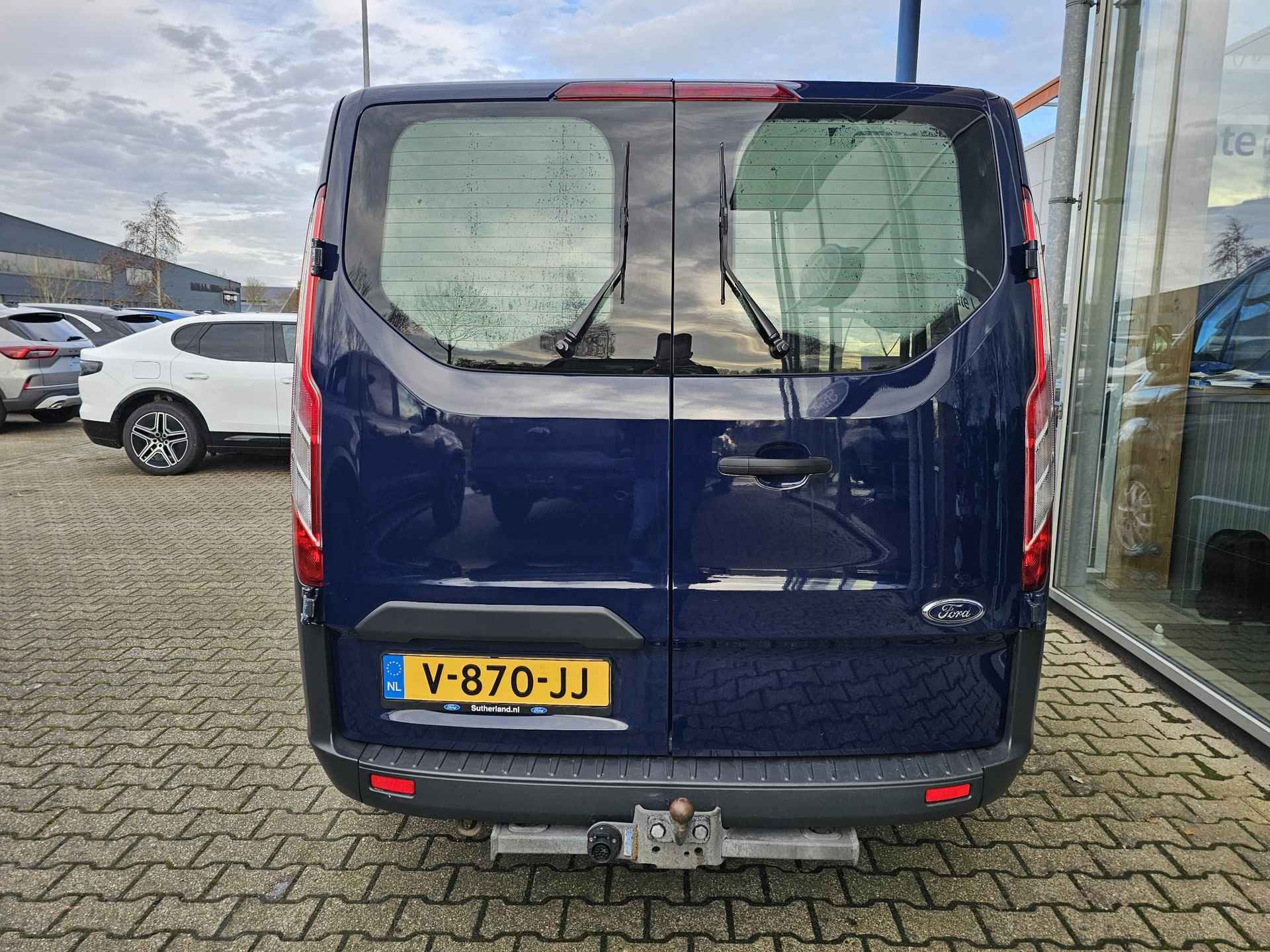 Ford Transit Custom 310 2.2 TDCI Dubbele Cabine Marge geen BTW! | Nette auto | Airco | Cruise control | Bluetooth | Stoelverwarming | Lichtmetaal etc. - 5/29