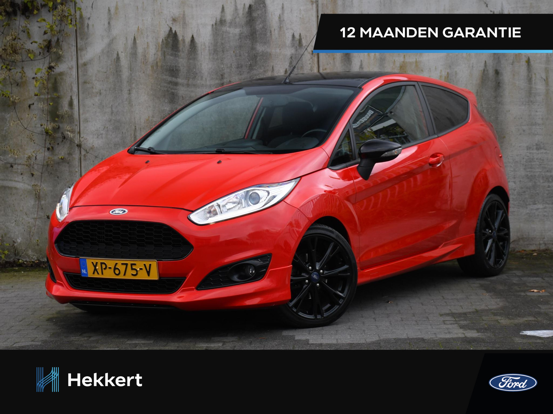 Ford Fiesta Red Edition 1.0 EcoBoost 140pk PDC ACHTER | QUICK CLEAR | 17''LM | NAVI | AIRCO | LED DAGRIJVERL.