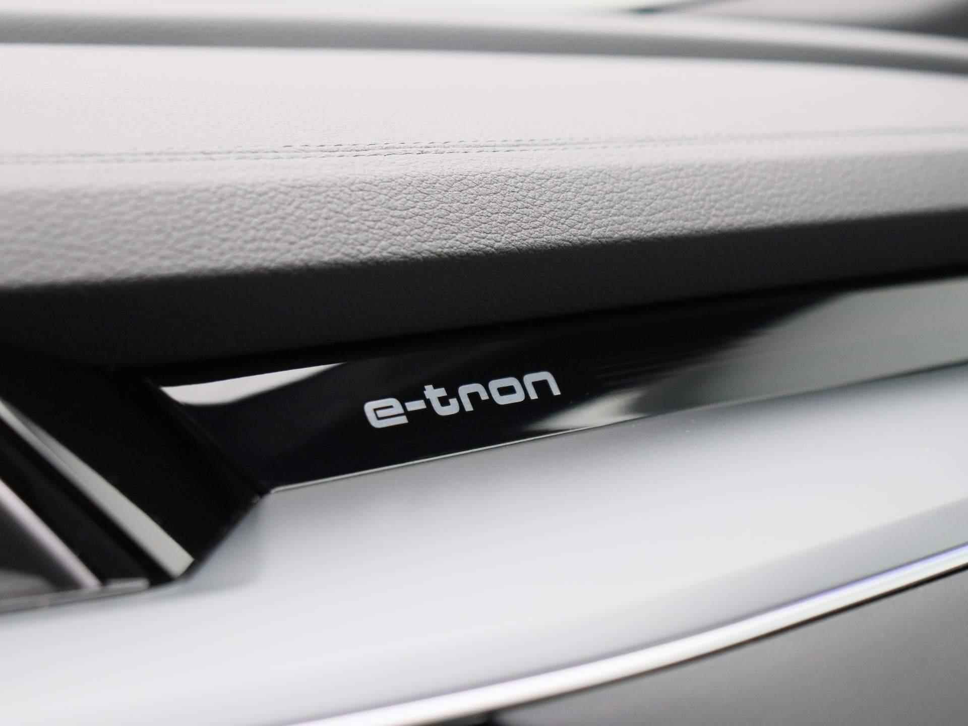 Audi e-tron e-tron 55 quattro advanced Pro Line Plus 95 kWh | Leder | LED Matrix | Bang&Olufsen | Head up display | Navigatie | Memory seats | Lichtmetalen velgen | Panoramadak |  Cruise control | 360 Camera | Parkeersensoren | Elektrische Kofferklep | - 32/53