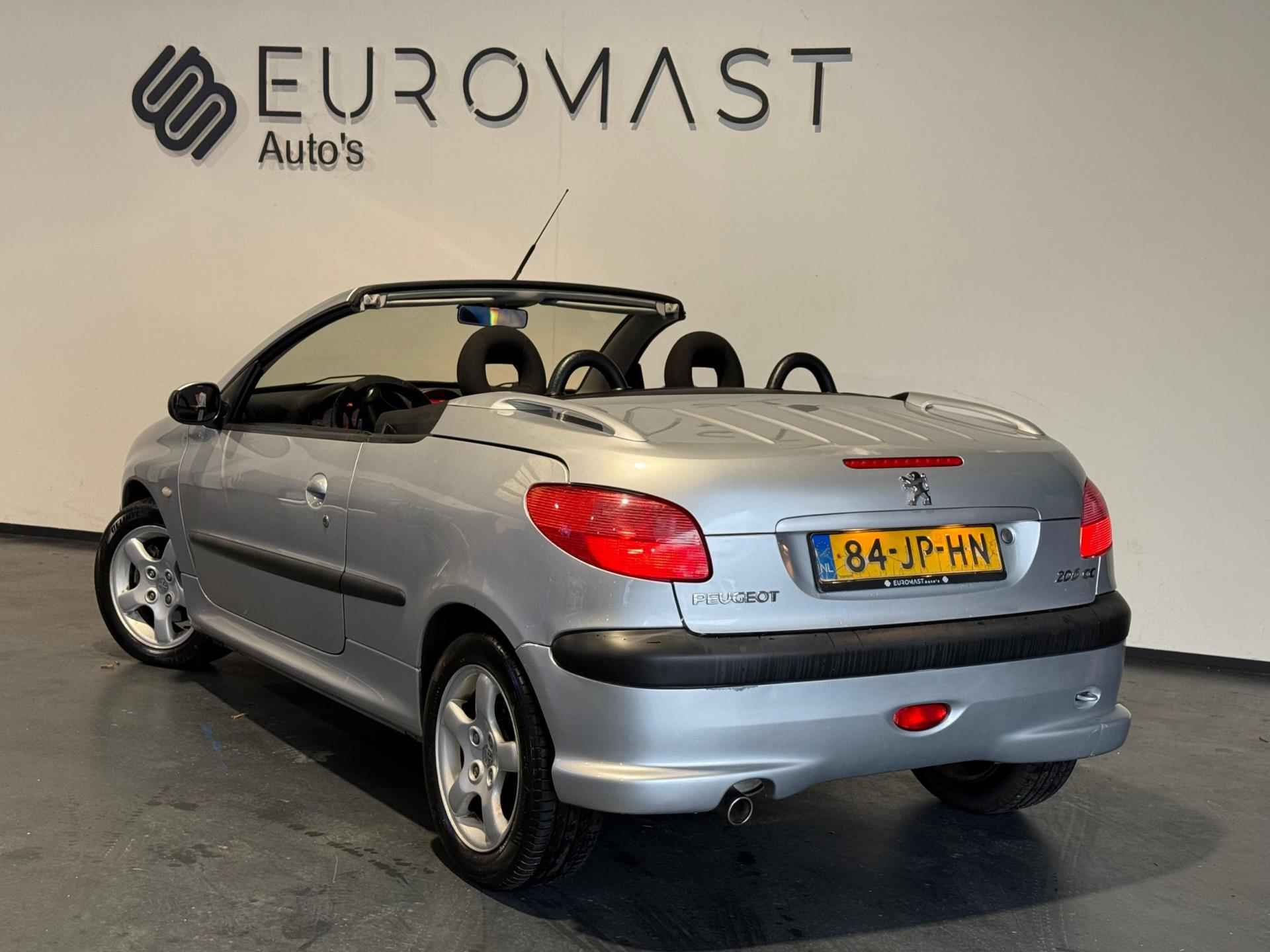 Peugeot 206 CC 1.6-16V Automaat Airco Nieuwe Apk - 4/16