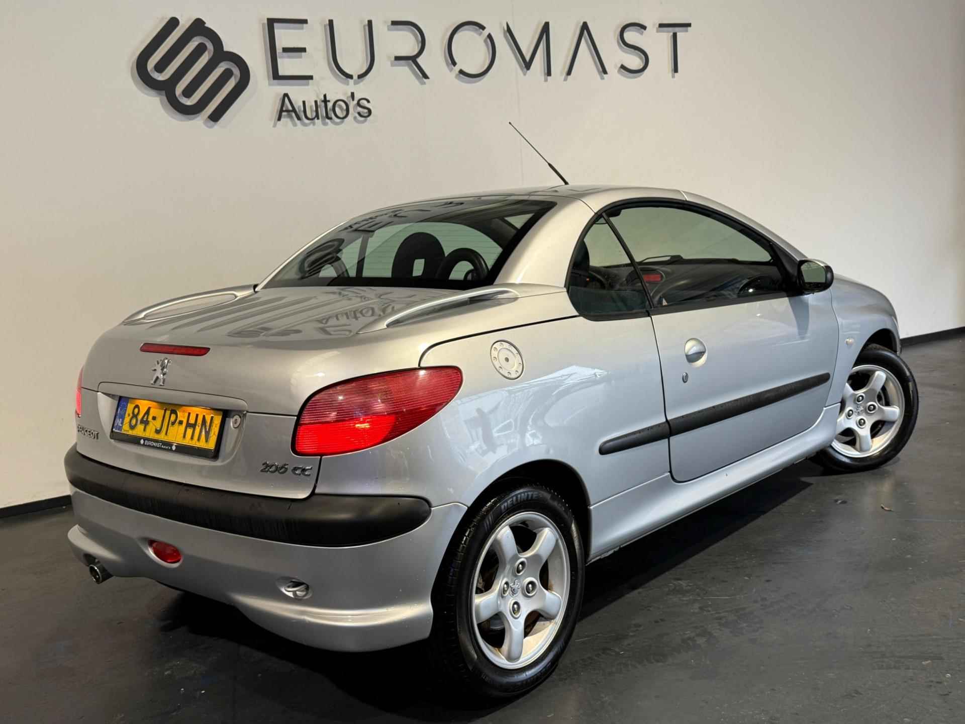 Peugeot 206 CC 1.6-16V Automaat Airco Nieuwe Apk - 7/16