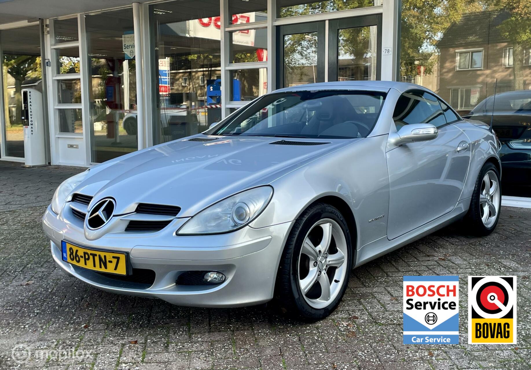 Mercedes SLK-klasse 200 K. Climat, Airscarf, Stoelverwarming, LM..