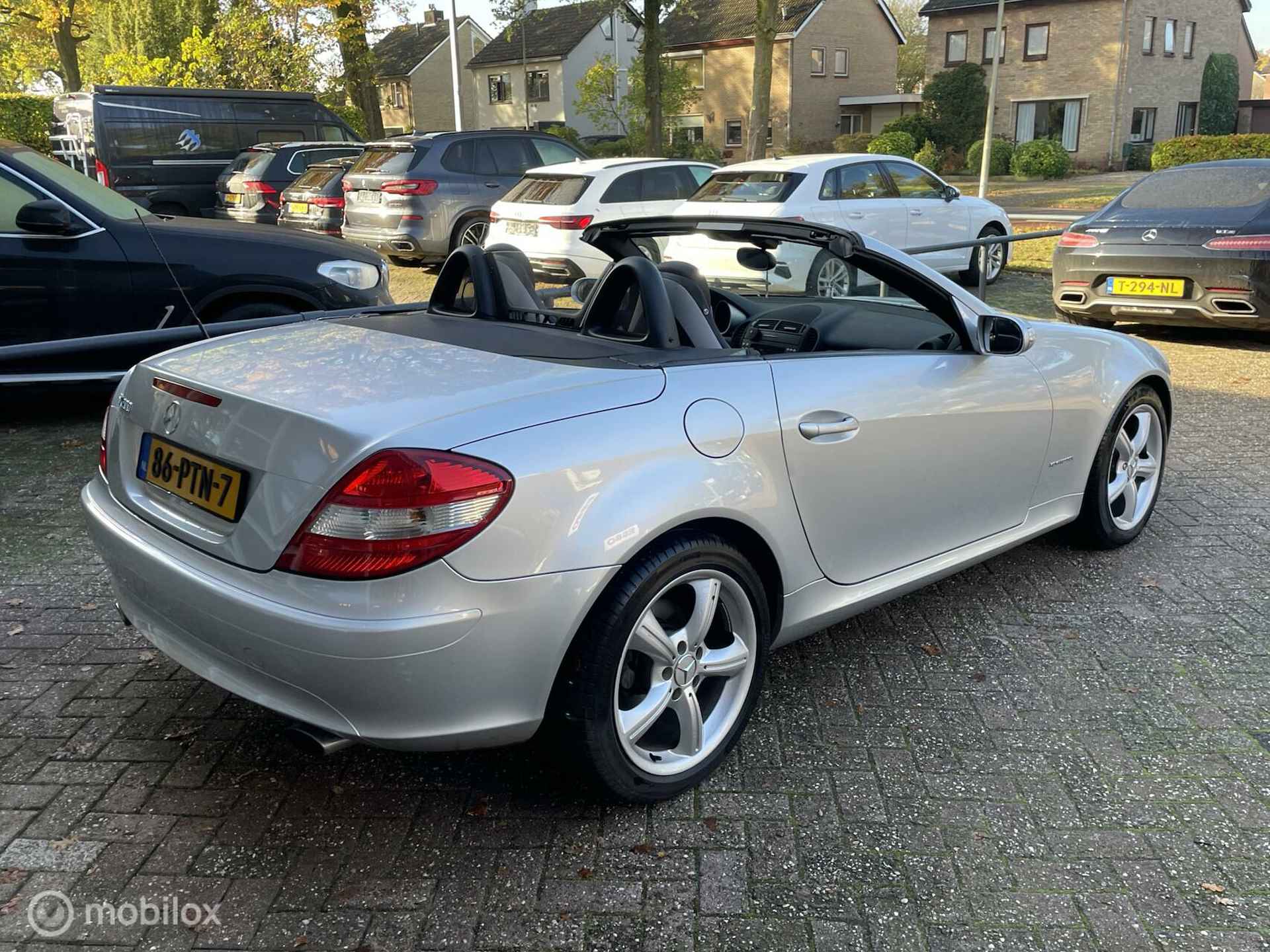 Mercedes SLK-klasse 200 K. Climat, Airscarf, Stoelverwarming, LM.. - 8/13