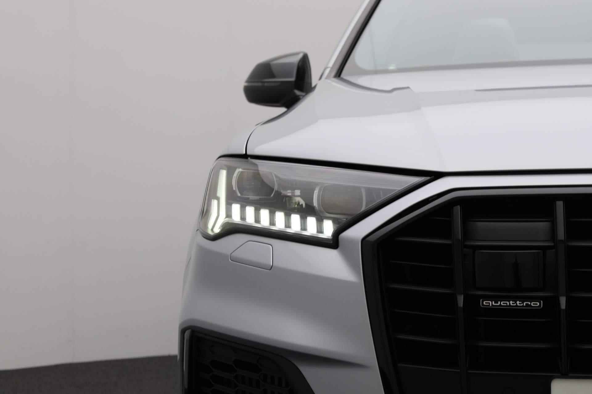 Audi Q7 60 TFSI e 455PK tiptronic quattro Pro Line S Competition | Pano | Nachtzicht | B&O Advanced | Laser LED | Alcantara hemel | HUD | Leer | 21 inch | Zwart optiek | Softclose - 9/57