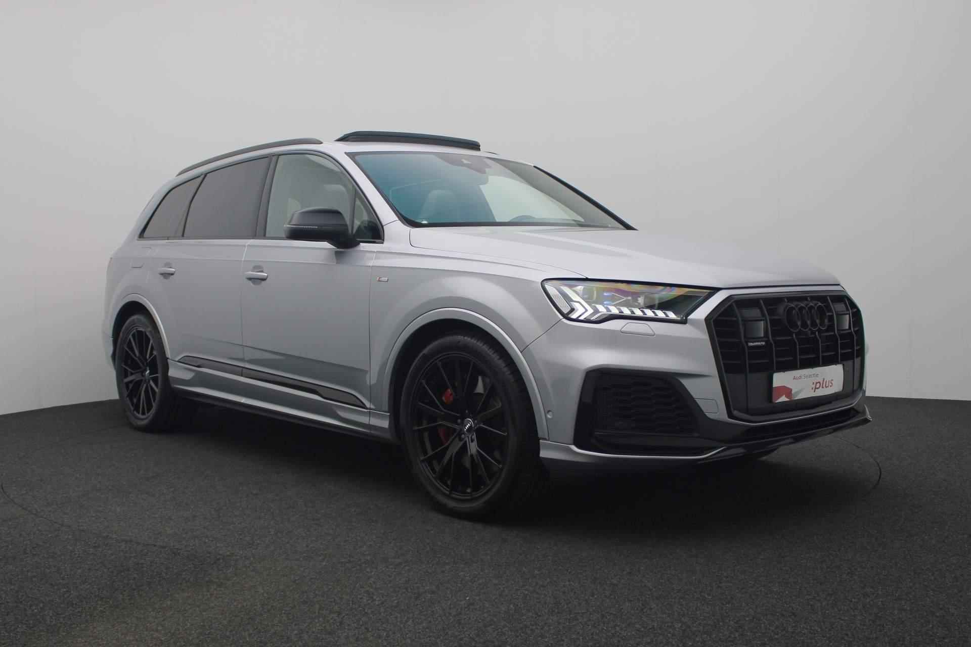 Audi Q7 60 TFSI e 455PK tiptronic quattro Pro Line S Competition | Pano | Nachtzicht | B&O Advanced | Laser LED | Alcantara hemel | HUD | Leer | 21 inch | Zwart optiek | Softclose - 47/57