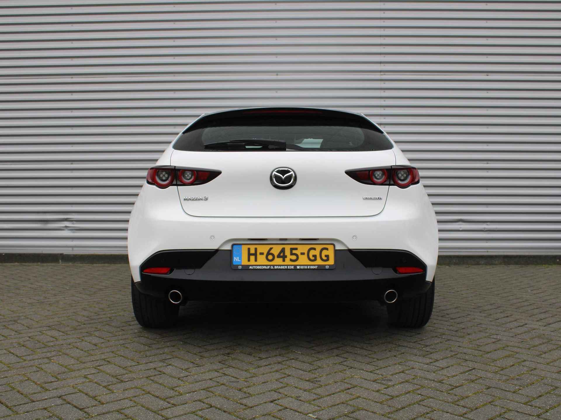 Mazda 3 2.0 e-SkyActiv-G M Hybrid 122 | Trekhaak | Navi | 16" LM | Airco | Cruise adapt. | HUD | PDC | - 6/36