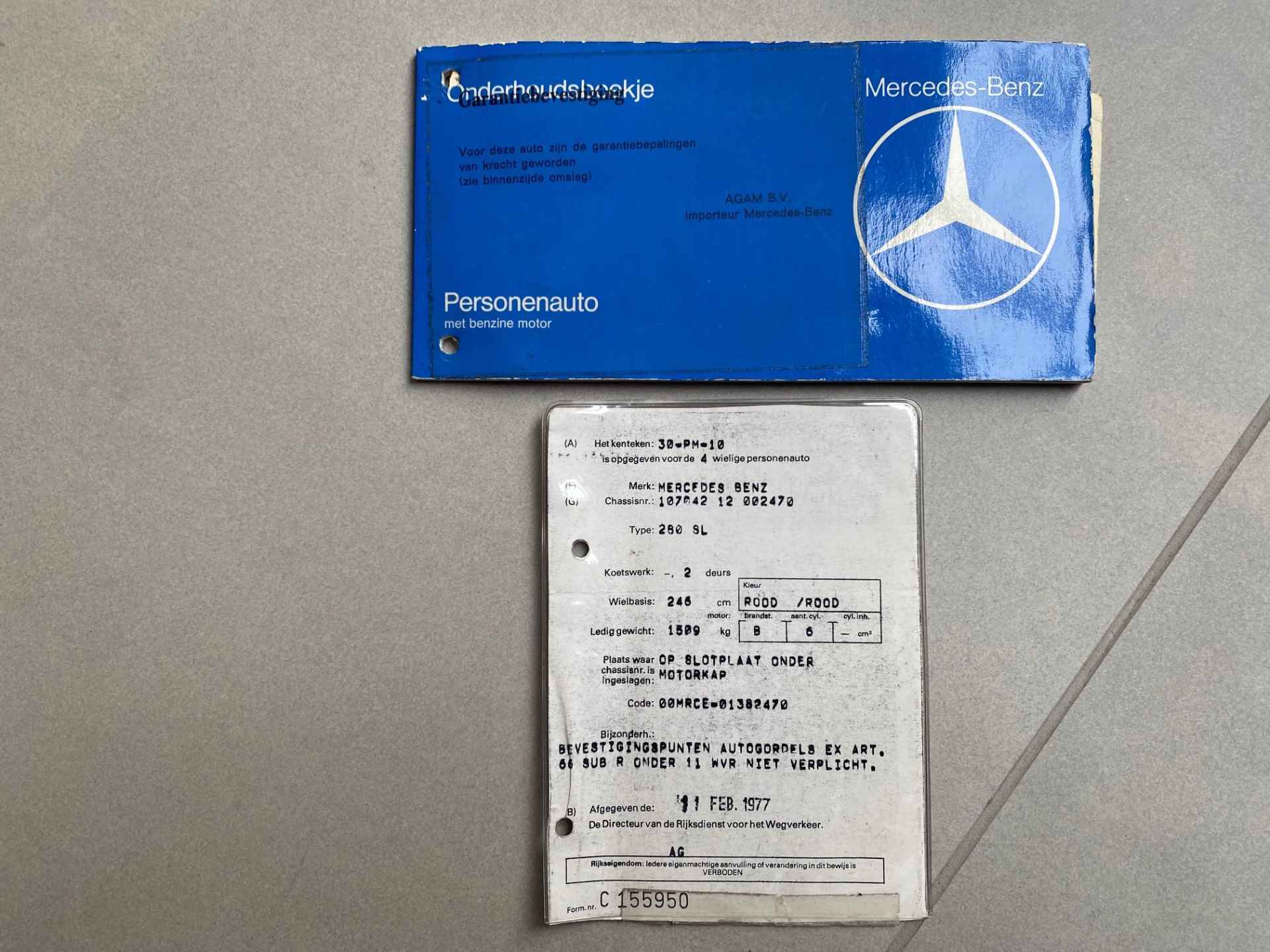 Mercedes-Benz SL-Klasse 280 SL roadster | Org. NL auto | Volledig gedocumenteerd | 3 eigenaren Verkoop in Consignatie - 23/25