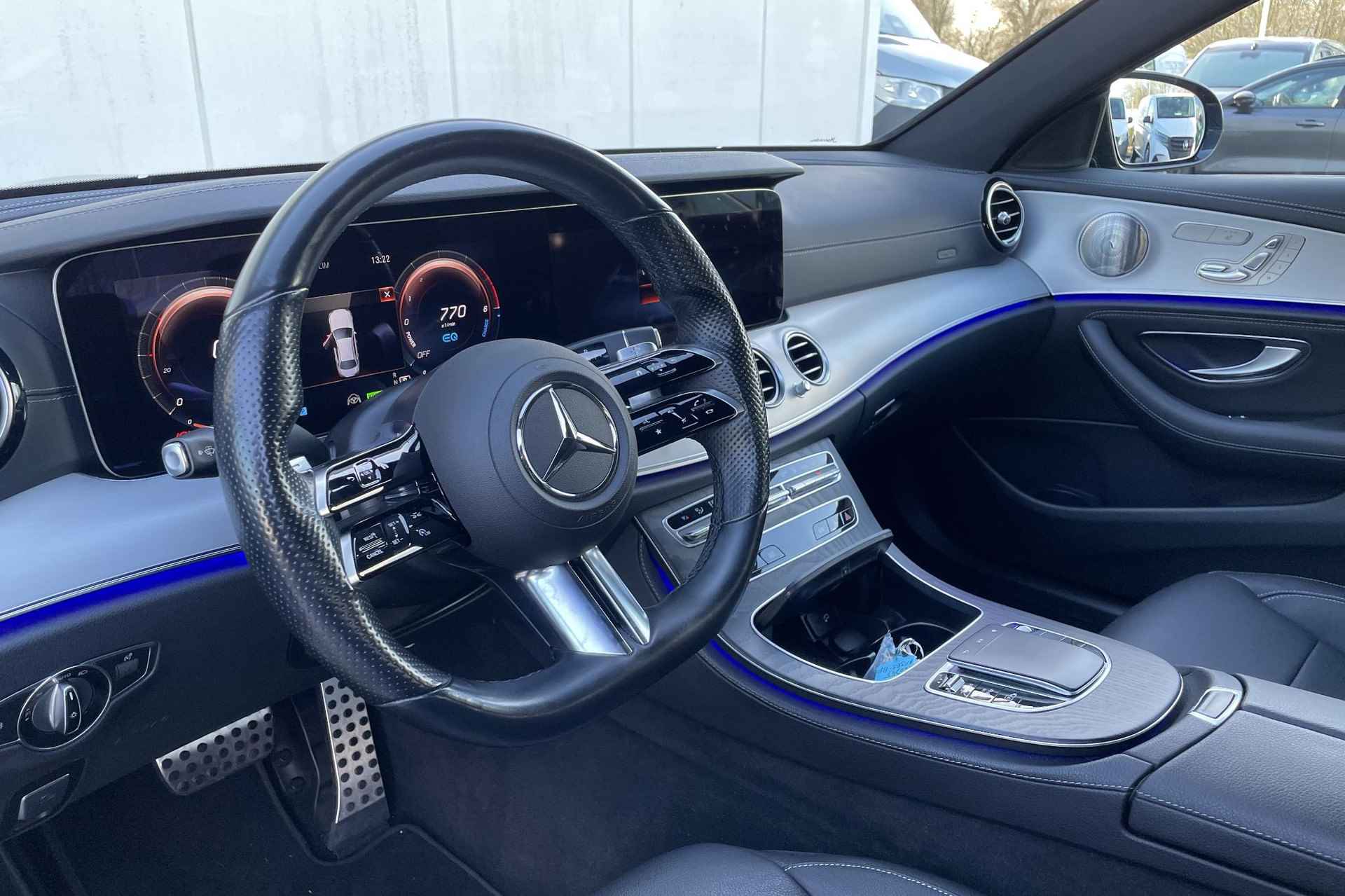 Mercedes-Benz E-klasse E 300de Limousine Automaat Business Solution AMG | Premium Plus Pakket | Nightpakket | Distronic+ | Panoramadak | 360° Camera | Burmester Audio | Keyless-Go | Parktronic - 10/26