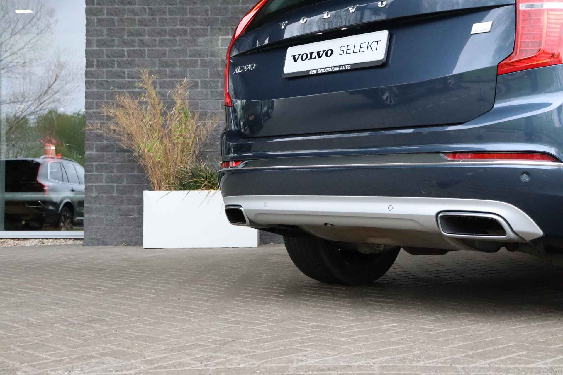Volvo XC90 T8 AWD Recharge Inscription | Luchtvering | Trekhaak | 360° Camera | Harman Kardon | Head-Up Display | Stoel en Stuurwielverwarm - 77/83