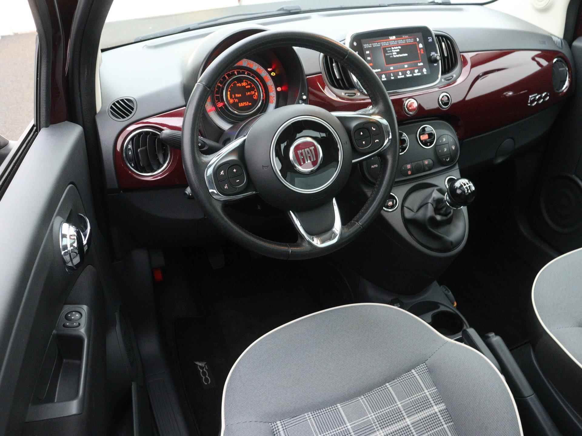 Fiat 500 0.9 TwinAir Turbo Lounge | Navigatie | Panorama dak | Parkeer sensoren | Cruise control - 3/22