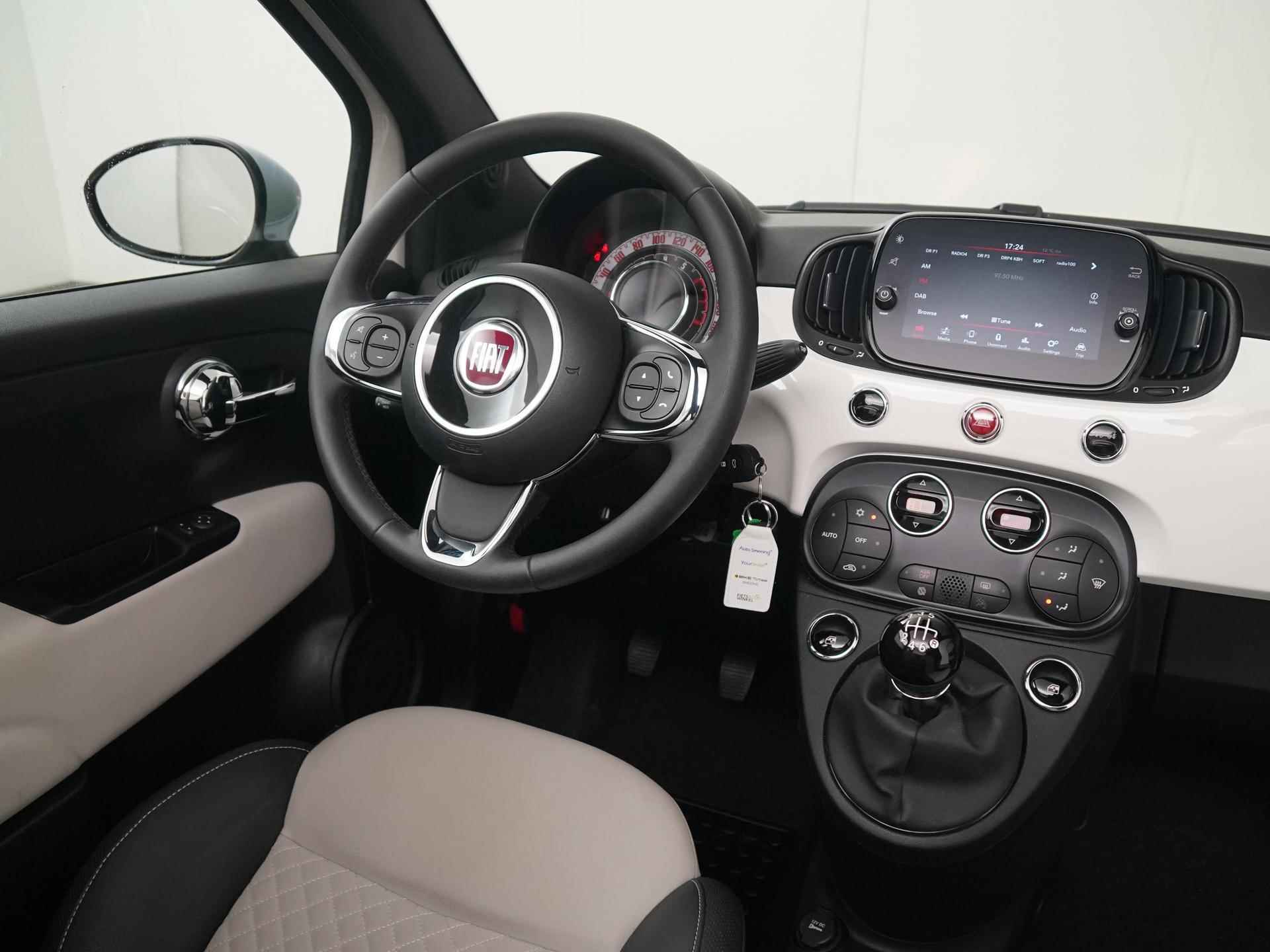 Fiat 500 C 1.0 Hybrid Dolcevita | Digital Cockpit | Apple/Android Carplay | Zondag Open! - 5/33