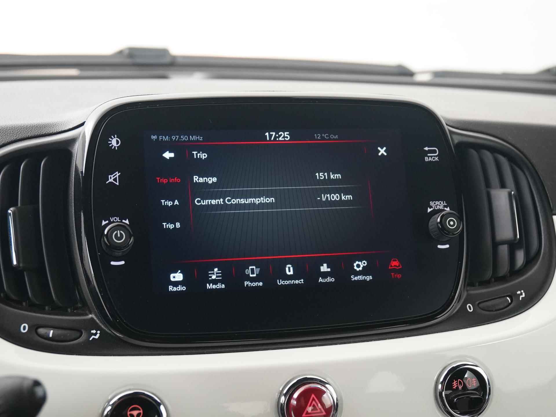 Fiat 500 C 1.0 Hybrid Dolcevita | Digital Cockpit | Apple/Android Carplay | Zondag Open! - 17/33