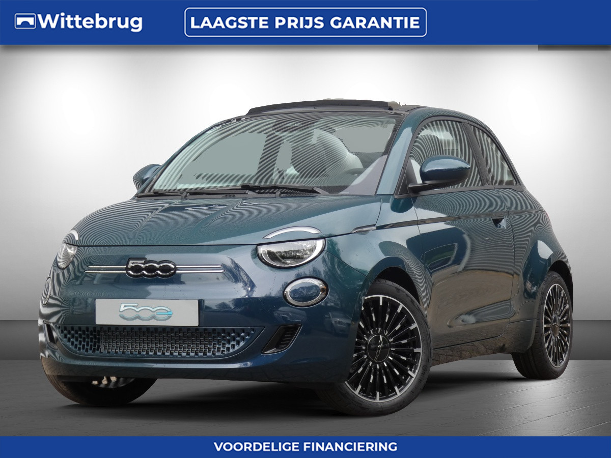Fiat 500E C Icon 42 kWh ! € 8.072,- VOORDEEL! | PACK COMFORT & 17INCH & NAVIGATIE ! bij viaBOVAG.nl