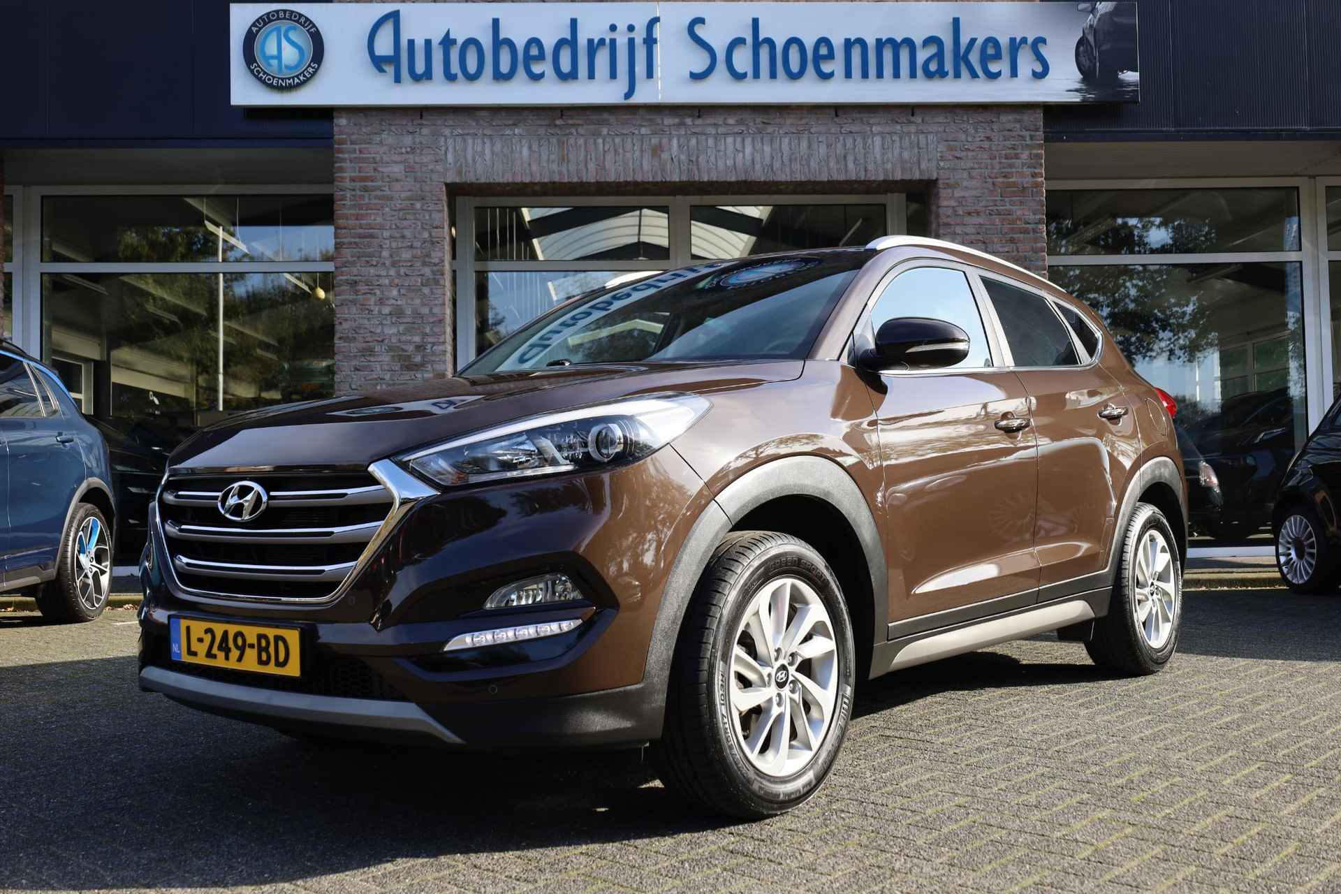 Hyundai Tucson 1.6 GDi Premium CAMERA LEER 4xSTOELVERWARMING TREKHAAK NAVI 17"LMV 2xKEYLESS ENZ - 62/62