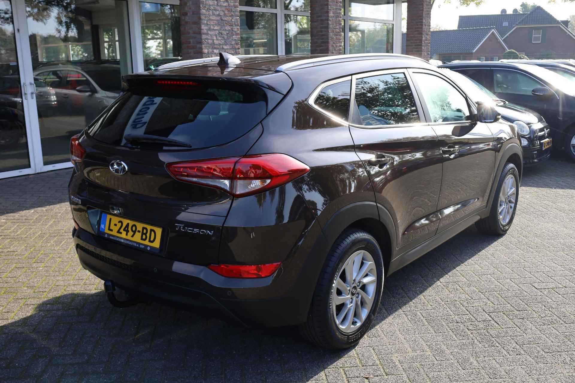 Hyundai Tucson 1.6 GDi Premium CAMERA LEER 4xSTOELVERWARMING TREKHAAK NAVI 17"LMV 2xKEYLESS ENZ - 4/62