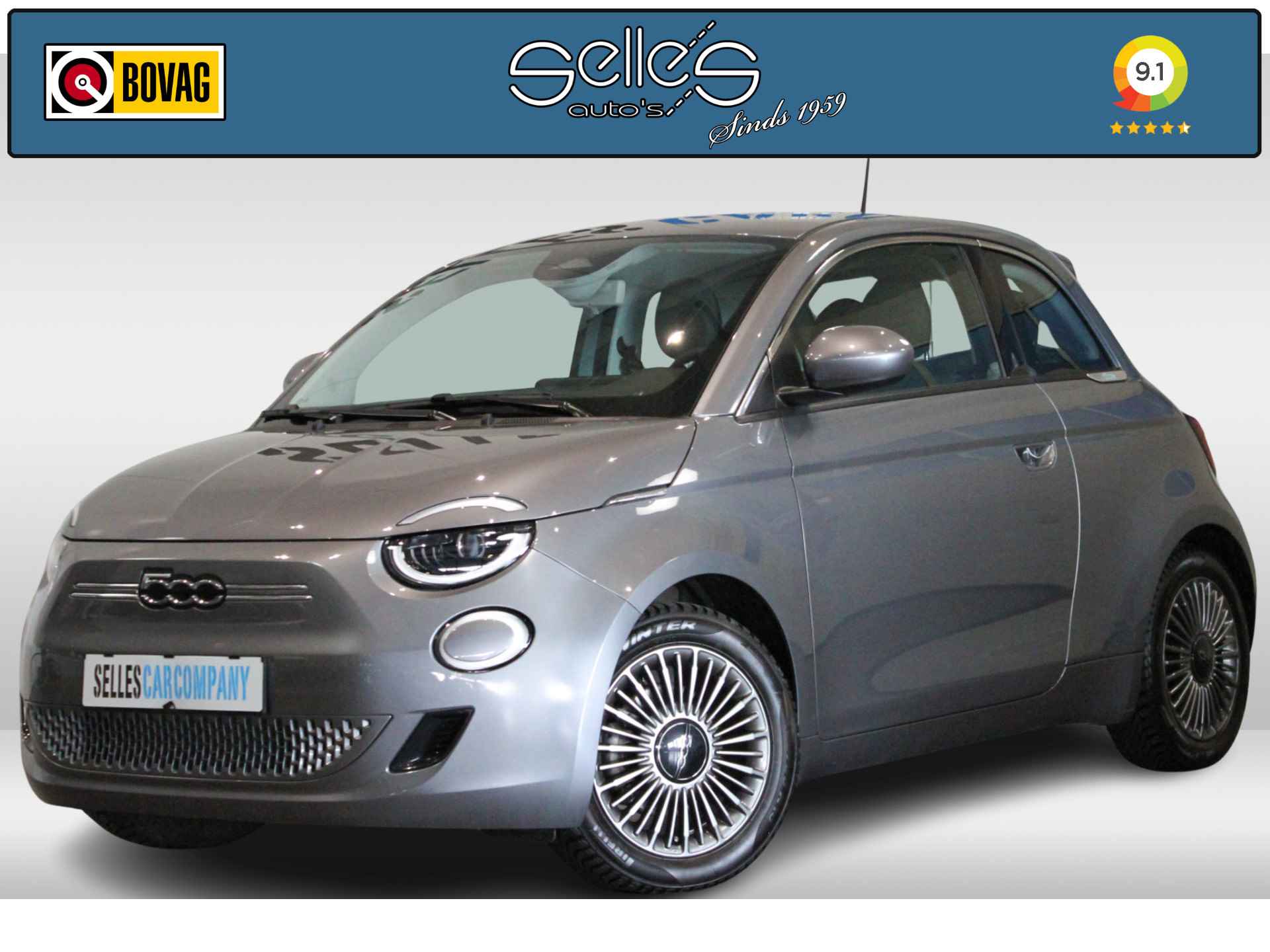 Fiat 500 | € 2000,- SUBSIDIE | - e Business Launch Edition 42 kWh | Airconditioning | - 1/28