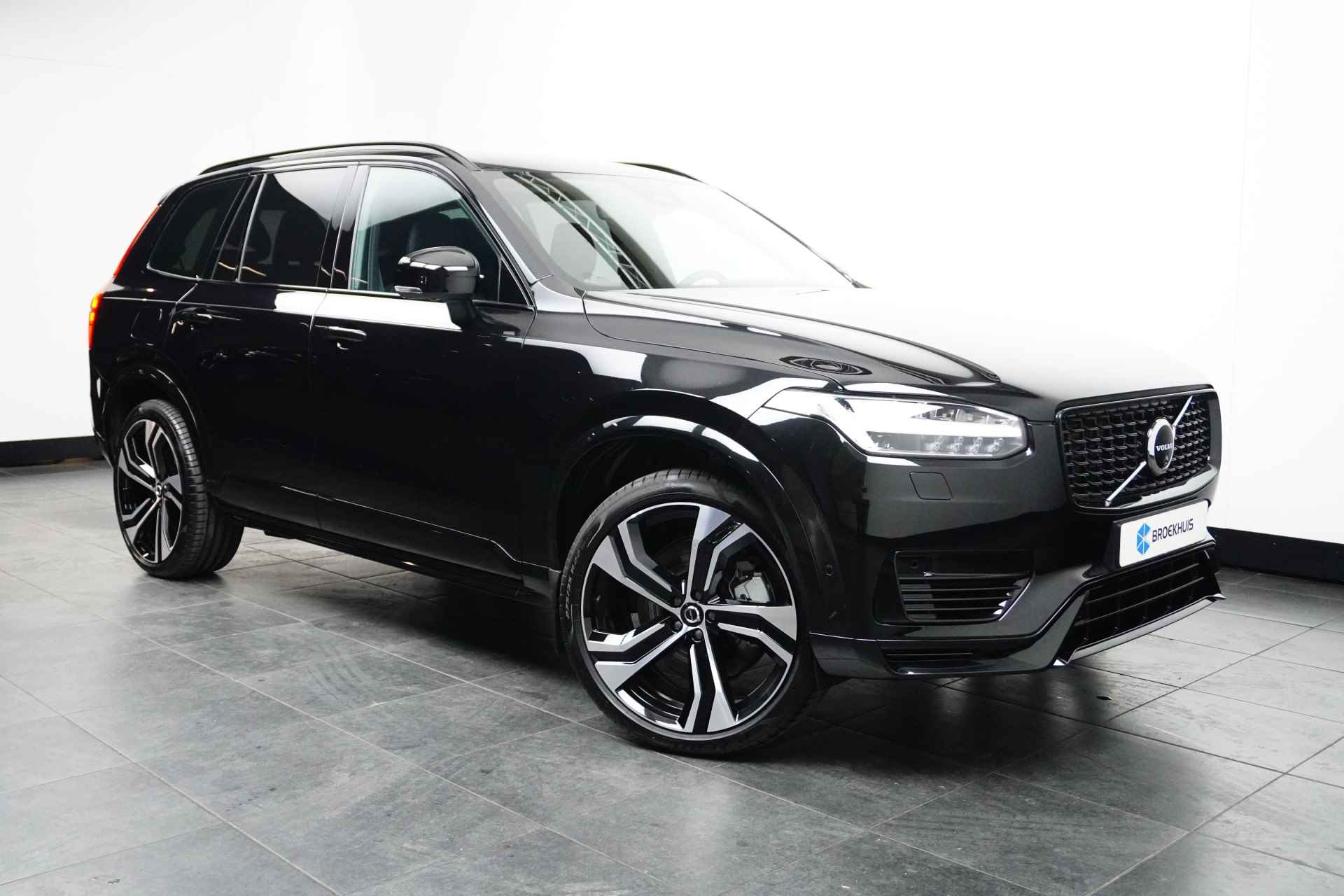 Volvo XC90 T8 Recharge AWD Ultra Dark | Luchtvering | Bowers & Wilkins | 360° Camera | Massage | Ventilatie | Panoramadak | Head-up display - 5/38