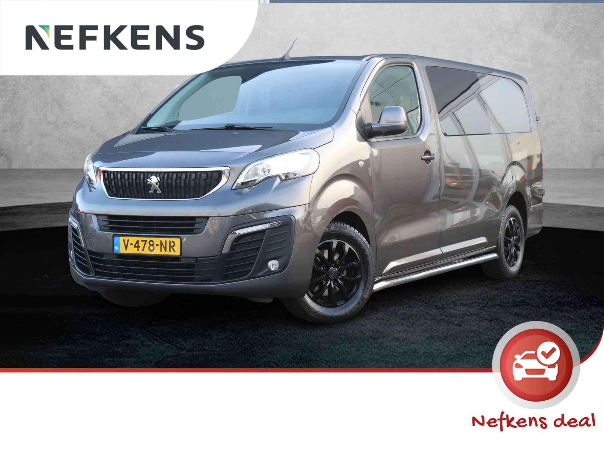 Peugeot Expert 231S 2.0 DC BlueHDI 120pk Premium Pack | Halfleer | Trekhaak | AppleCarPlay | Sidebars | Betimmering | NL Auto! - 1/40