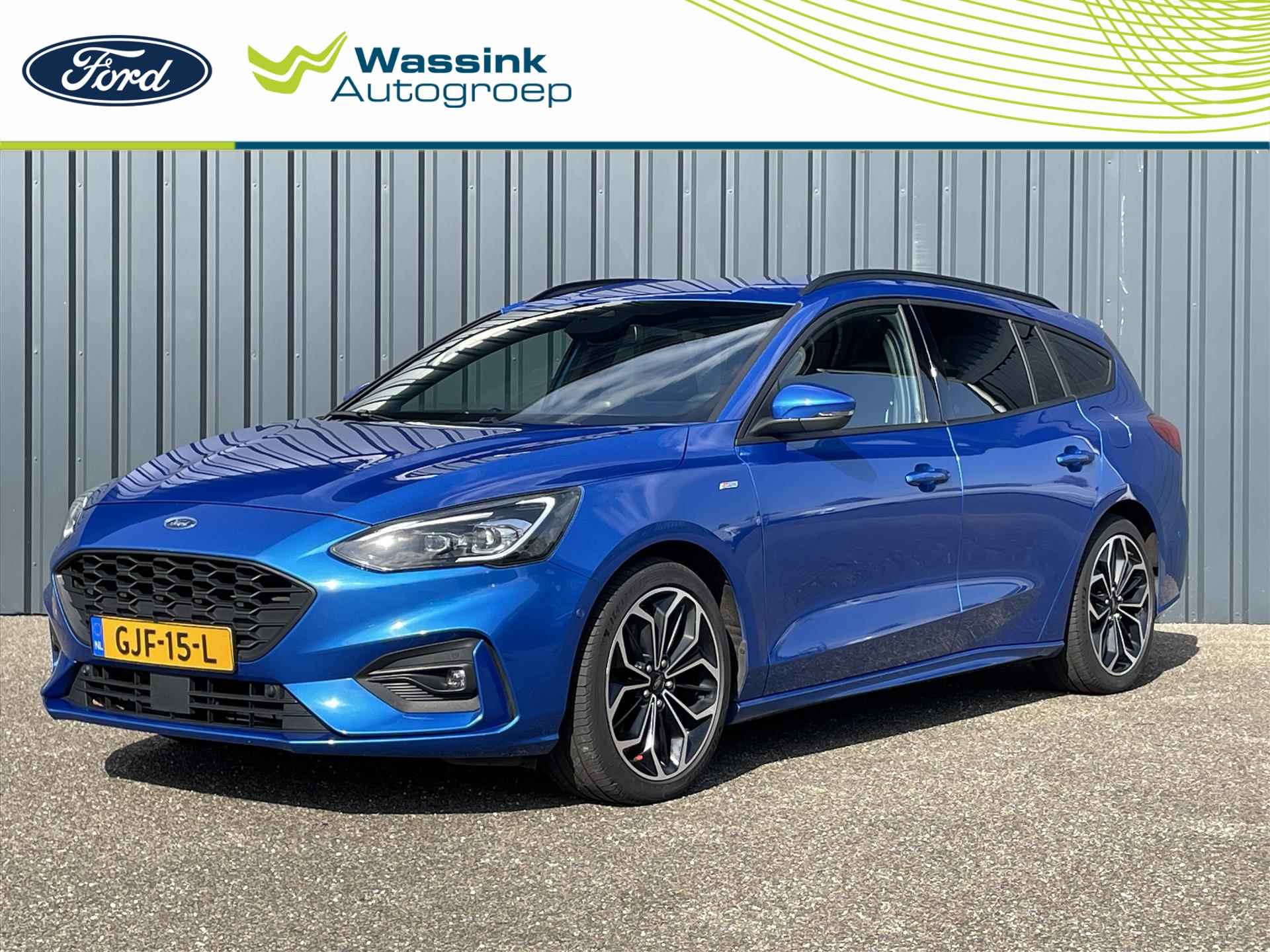 FORD Focus Wagon 1.5 Turbp 182pk ST-Line Business Automaat  I Stoel/Stuur/Voorruit Verwarming I Adaptive Cruise I Dodehoek I Keyless I Camera I - 1/32