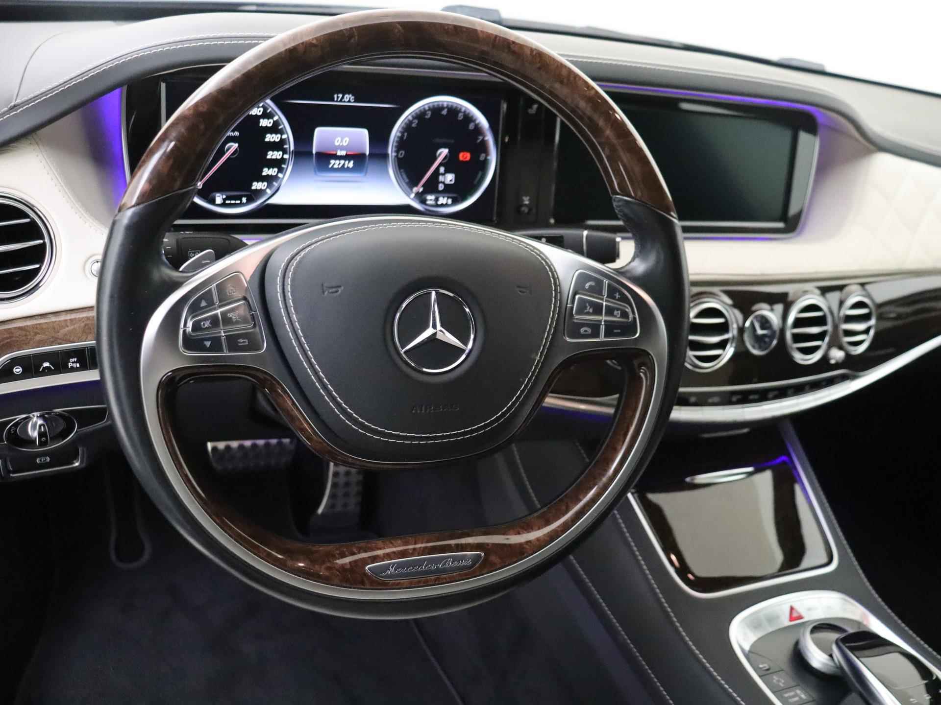 Mercedes-Benz S-klasse 400 HYBRID Prestige / Stoelverwarming / Stoelverkoeling / Memory-Stoelen / 360Graden-Camera / Burmester / - 19/33