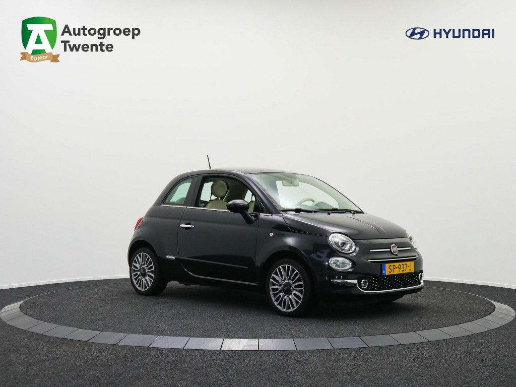 Fiat 500 1.2 Lounge | Panoramadak | Navigatie | Onderhoudsboekjes