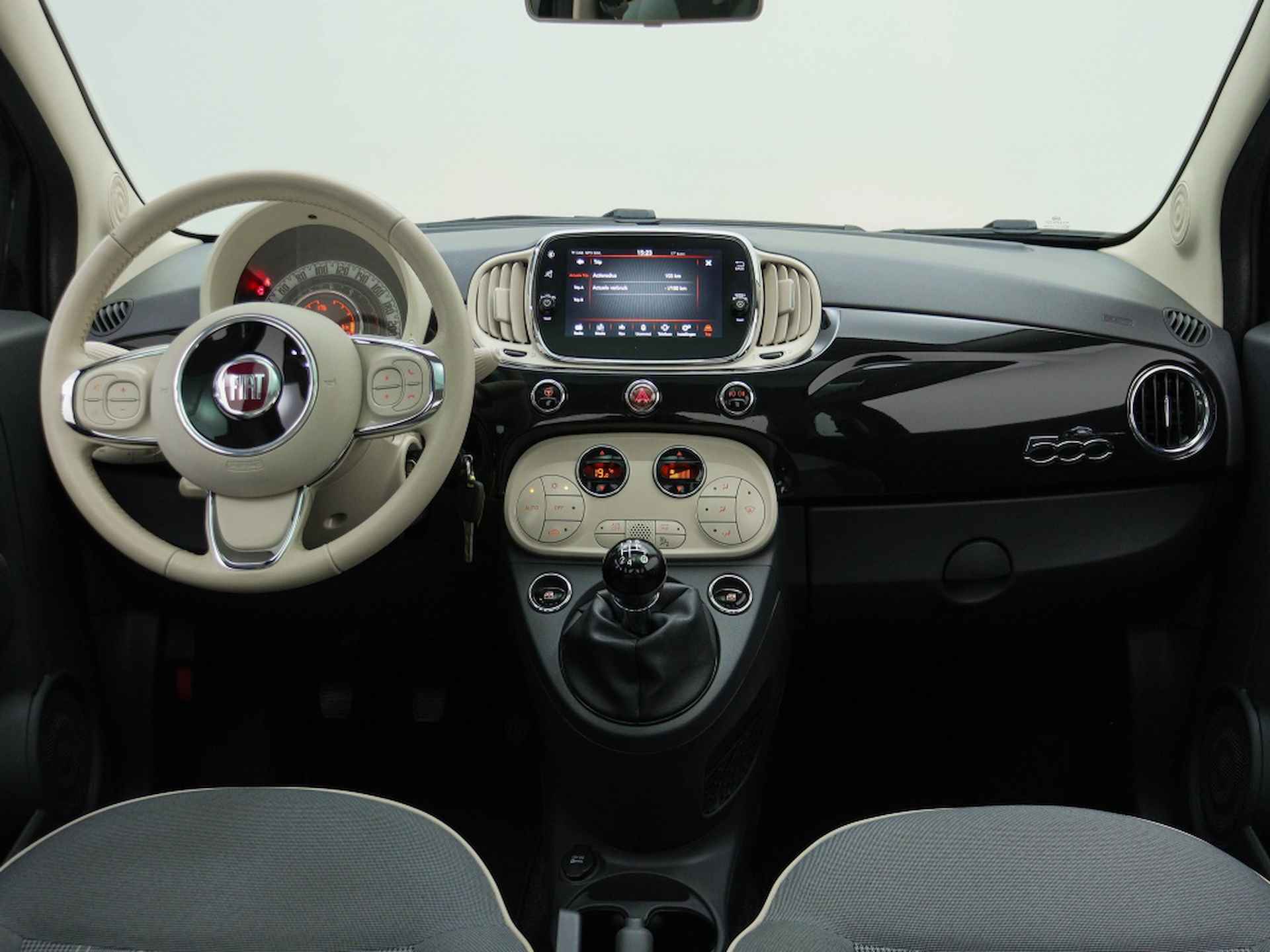 Fiat 500 1.2 Lounge | Panoramadak | Navigatie | Onderhoudsboekjes - 17/41