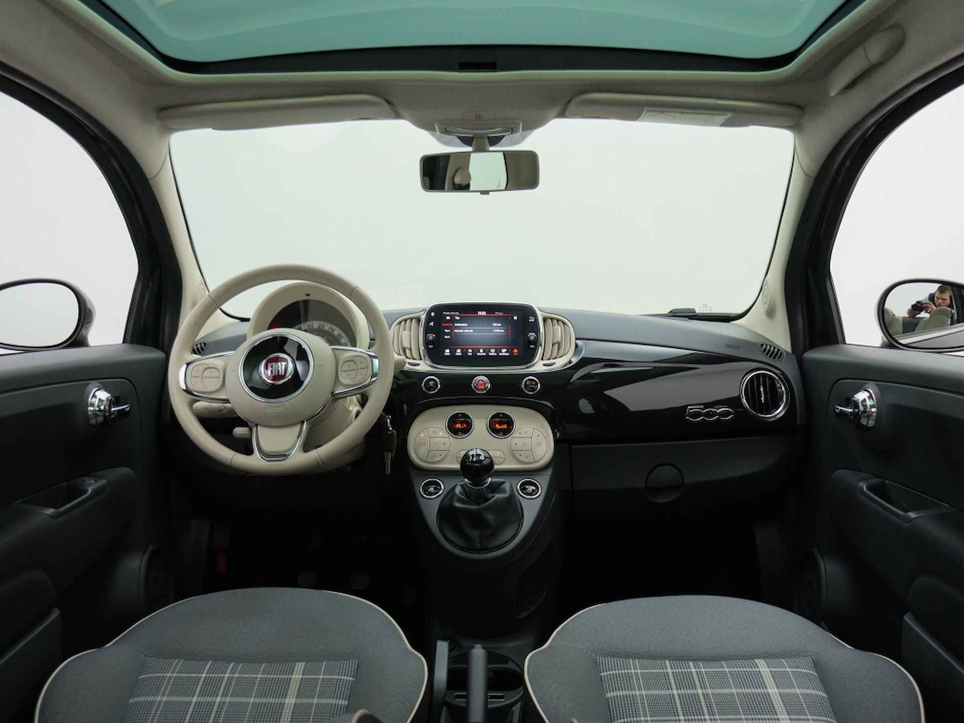 Fiat 500 1.2 Lounge | Panoramadak | Navigatie | Onderhoudsboekjes - 36/41