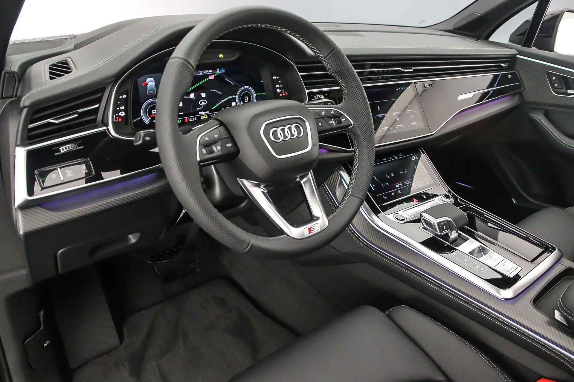 Audi Q7 60 TFSI e Pro Line S | Adv. Onderstel | Pano | B&O | 4-Wiel besturing | Head Up | Trekhaak | S-Stoelen | 22 inch | HD-Matrix | 360Cam | Keyless | - 5/77