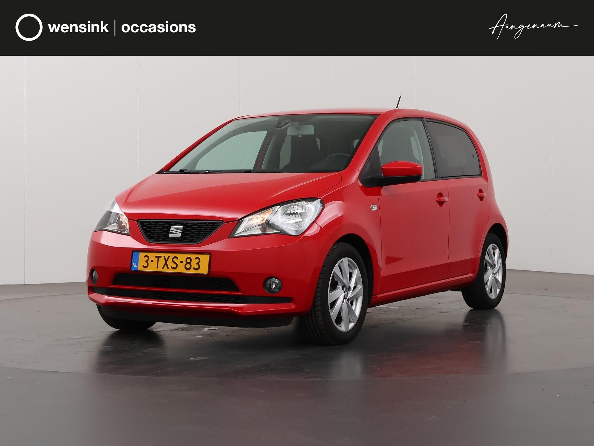 SEAT Mii 1.0 Sport Dynamic | Stoelverwarming | Bluetooth | Airco | Lederen stuurwiel | Privacy Glass | Lichtmetalen velgen |