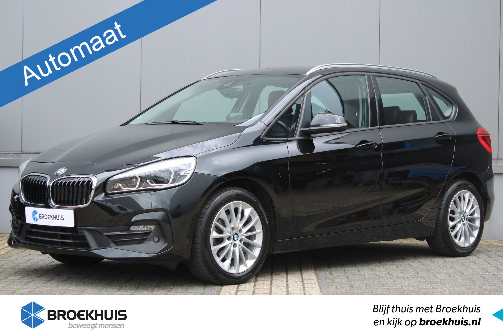 BMW 2 Serie Active Tourer 218i High Executive | LED | HEAD-UP DISPLAY | LEDER | STOELVERWARMING | NAVI | DEALER ONDERHOUDEN | PDC V+A |