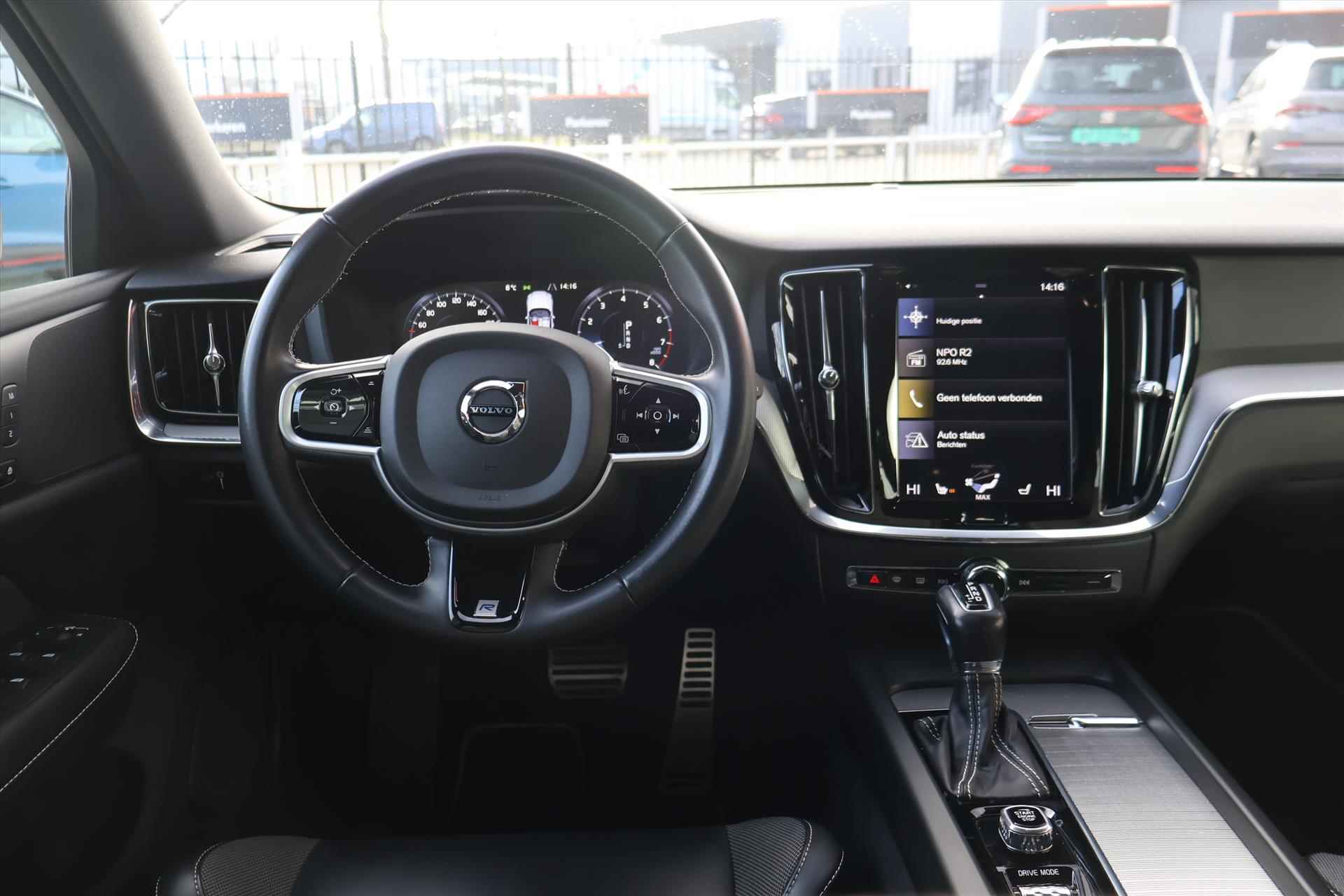 Volvo V60 T4 R-Design 190pk Geartronic | Carplay | LED | Trekhaak | Stoelverwarming | Navi | Memory - 6/44