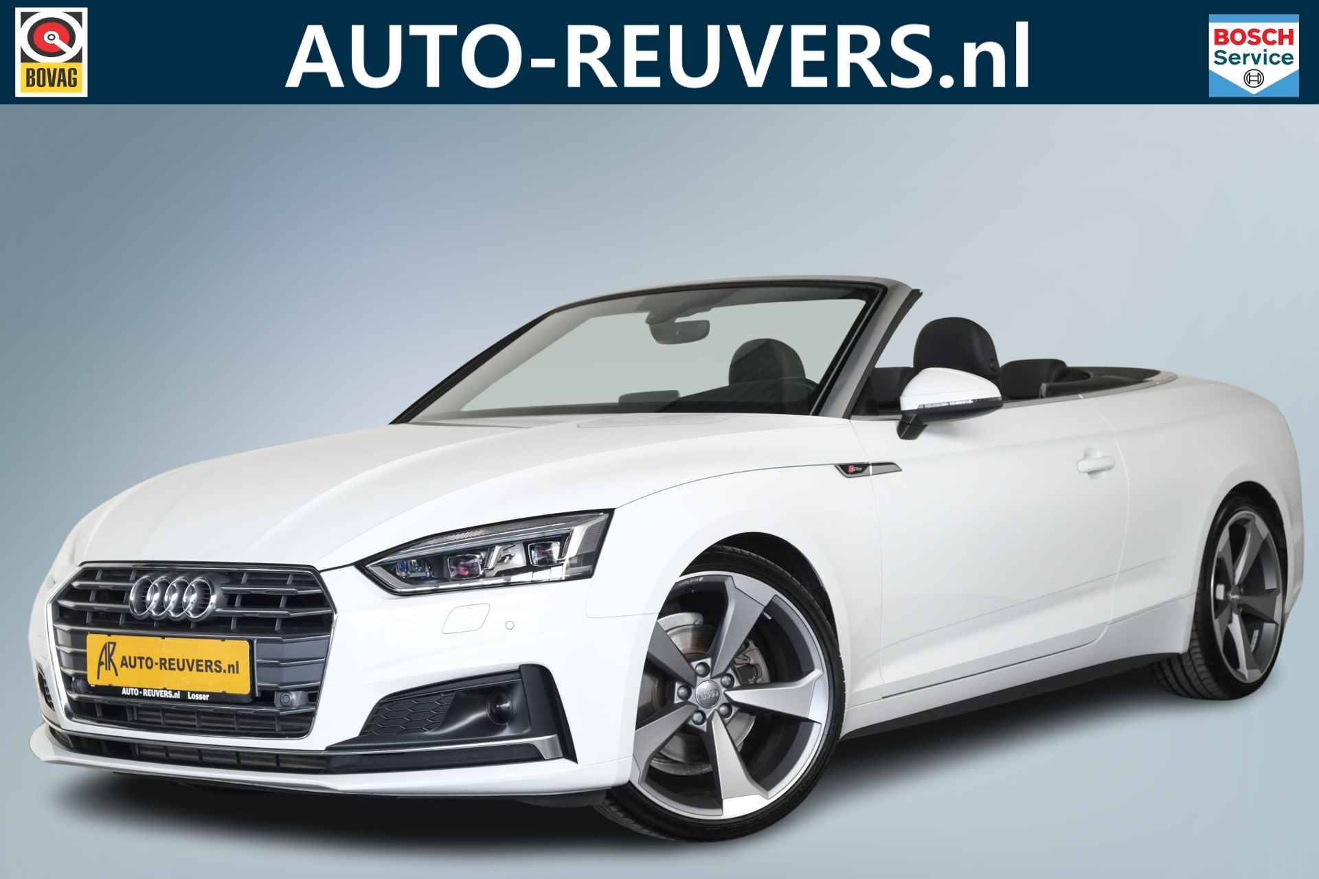 Audi A5 Cabriolet 2.0 TFSI S-Line / Opendak / LED / Leder / Navi / ACC / Carplay - 1/38