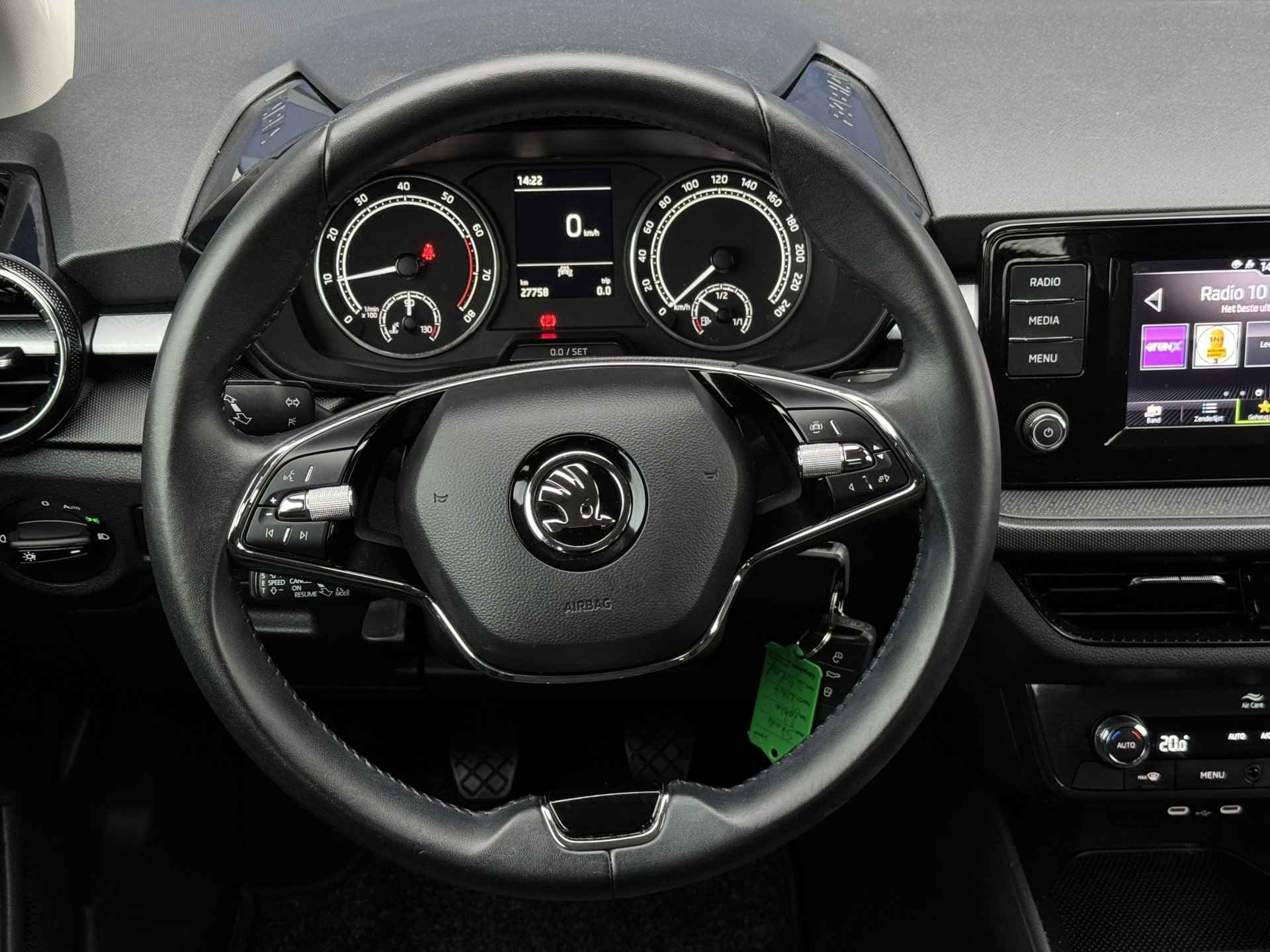 Škoda Fabia 1.0 TSI Ambition | Climate | Carplay | Adap.Cruise C. | LED | Bluetooth | InklapbareSpiegels | - 10/30