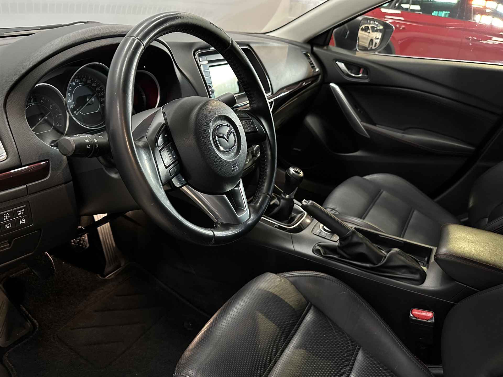 Mazda 6 2.0 HP GT-M | NAP | GT-M pakket  | BOSE | Leder | Navi | Camera | Isofix | Memory seats - 15/44