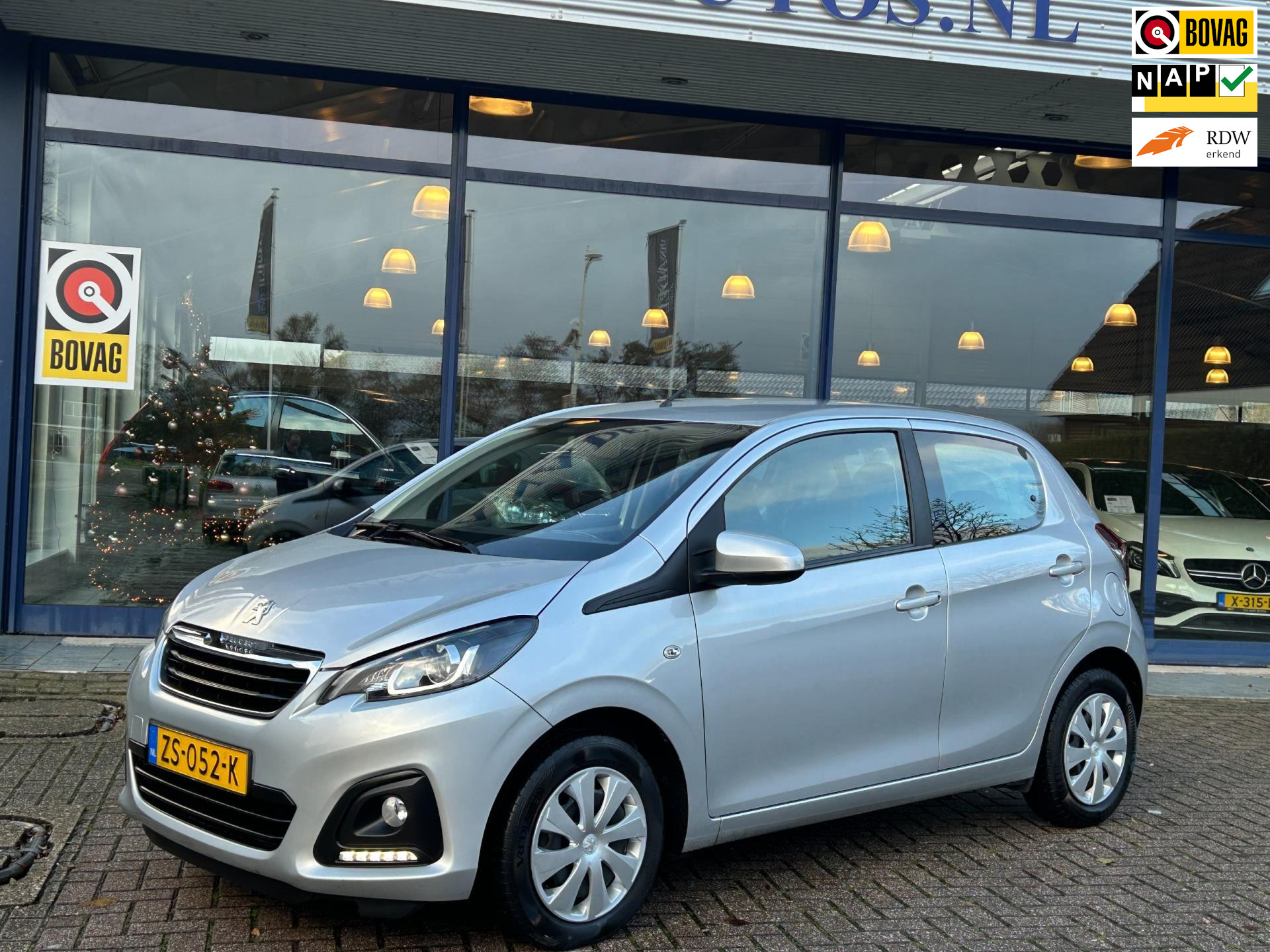 Peugeot 108 1.0 e-VTi Active 5Drs Automaat Airco Bluetooth Elek.Pakket NAP NL-Auto Volledig Dealeronderhouden!