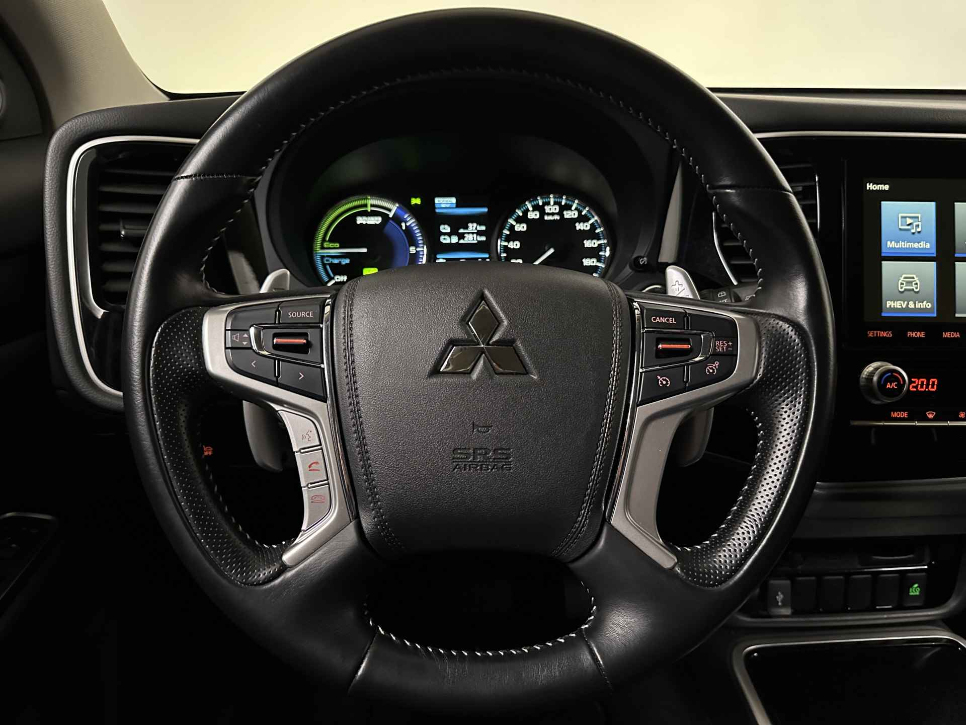 Mitsubishi Outlander 2.4 PHEV Intense Plug In Hybrid Dealer O.H PHEV | Trekhaak Afn. | Camera | Apple Carplay | Keyless |  Stoelverwarming | DAB | Cruise Control | - 35/37