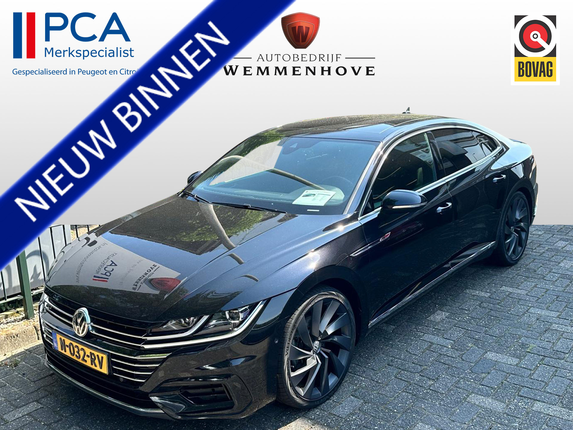 Volkswagen Arteon 2.0 TSI Business R Pano dak/Alu wielen/Sport pakket/Navi/Virt. Displ./