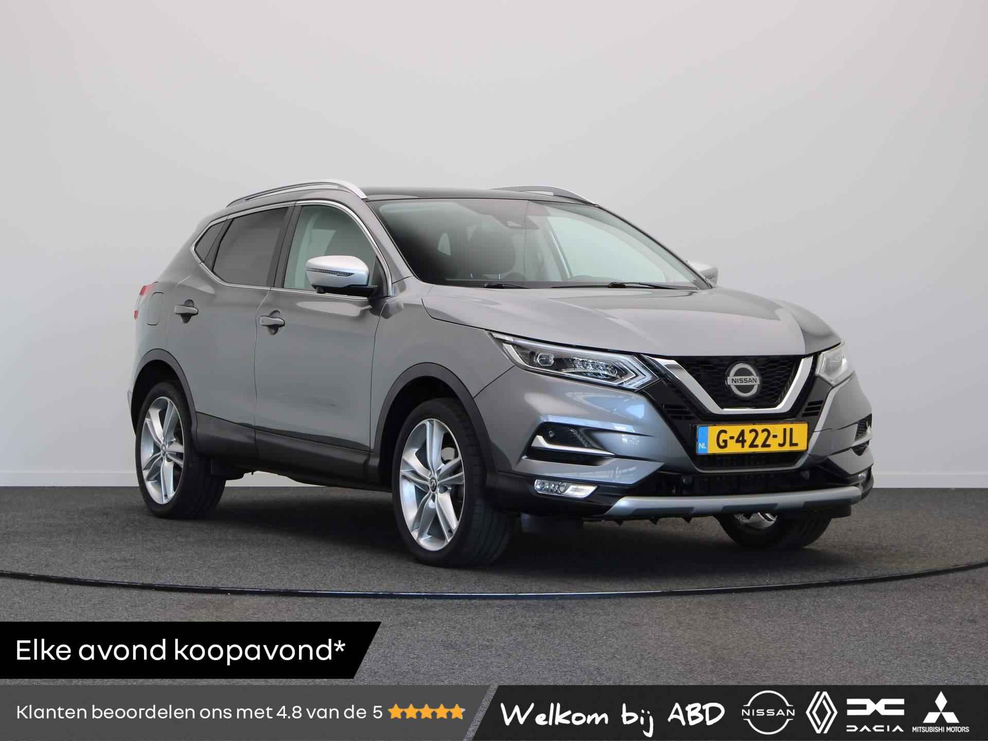 Nissan Qashqai 140pk DIG-T N-Motion | Trekhaak | Led koplampen | Navigatie | Climate controle | Cruise | 360 Camera | Panorama dak | - 1/44