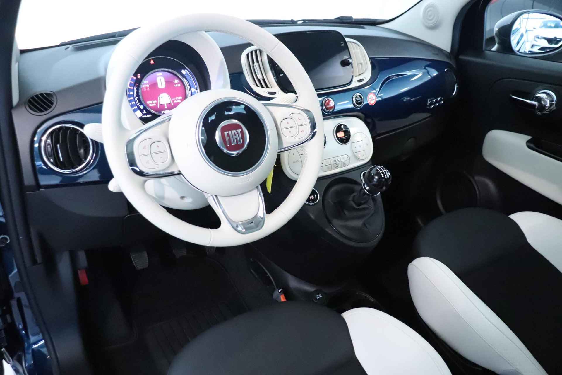 Fiat 500 1.0 Hybrid 70 Dolcevita | Navi | Panodak | LMV 16" | Clima | Cruise | Bluetooth | - 10/30