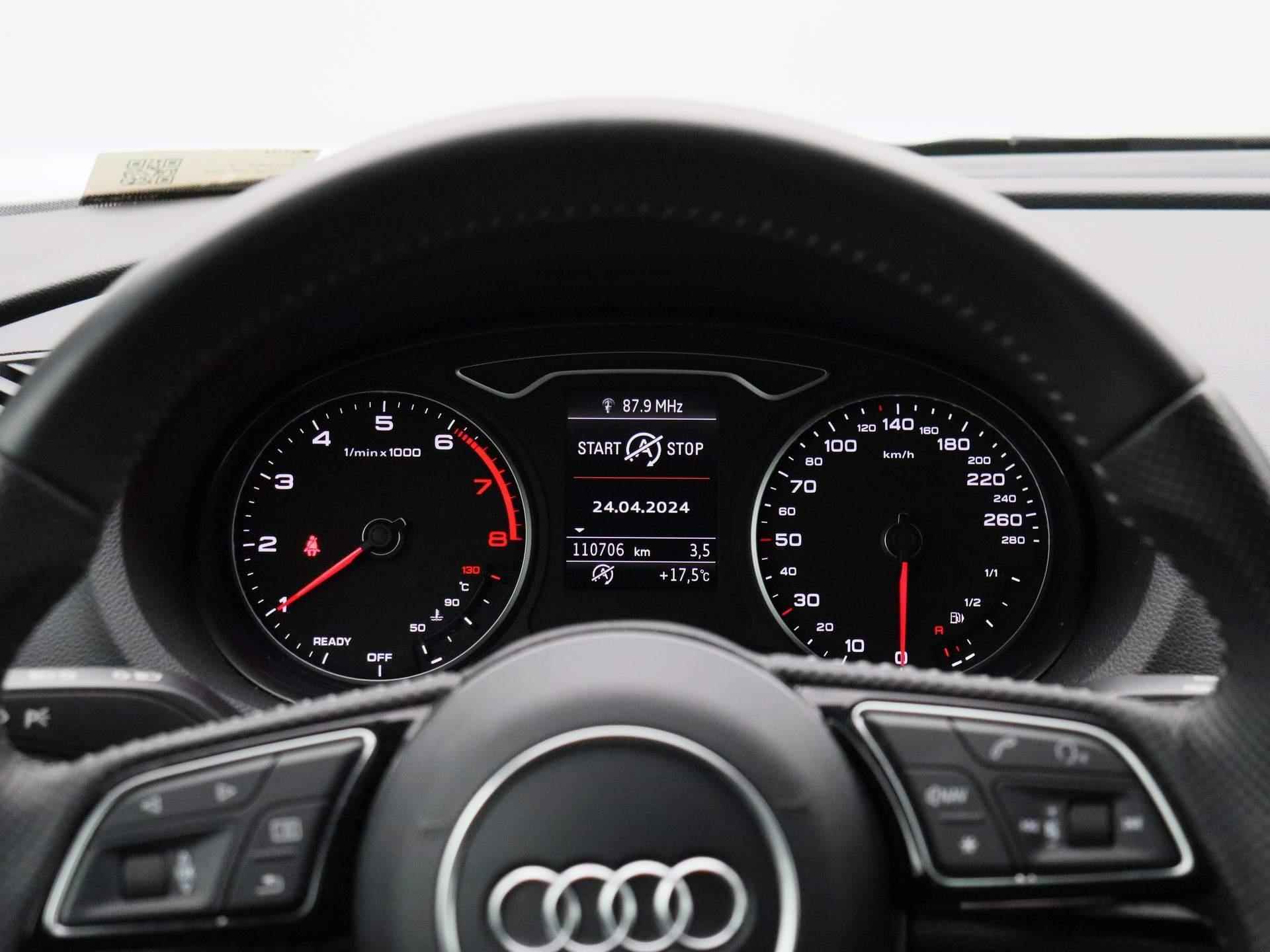 Audi A3 Sportback 35 TFSI CoD Sport S Line Edition | Half-Leder | Navigatie | Airco | Parkeersensoren | 18 Inch Velgen | LED | - 8/38