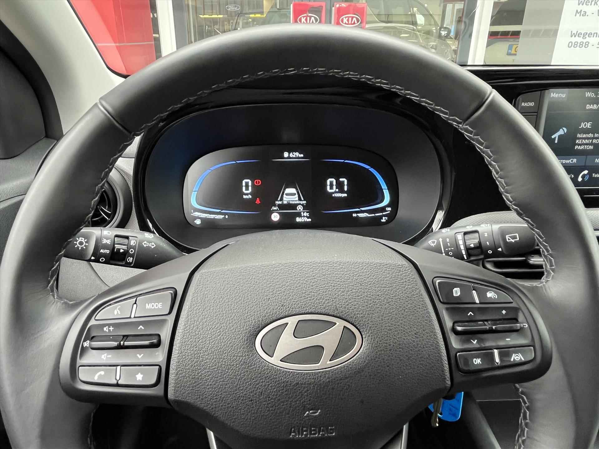 HYUNDAI I10 1.0i 67pk Comfort | Airconditioning | Navi via Carplay | Cruise control | | - 12/24