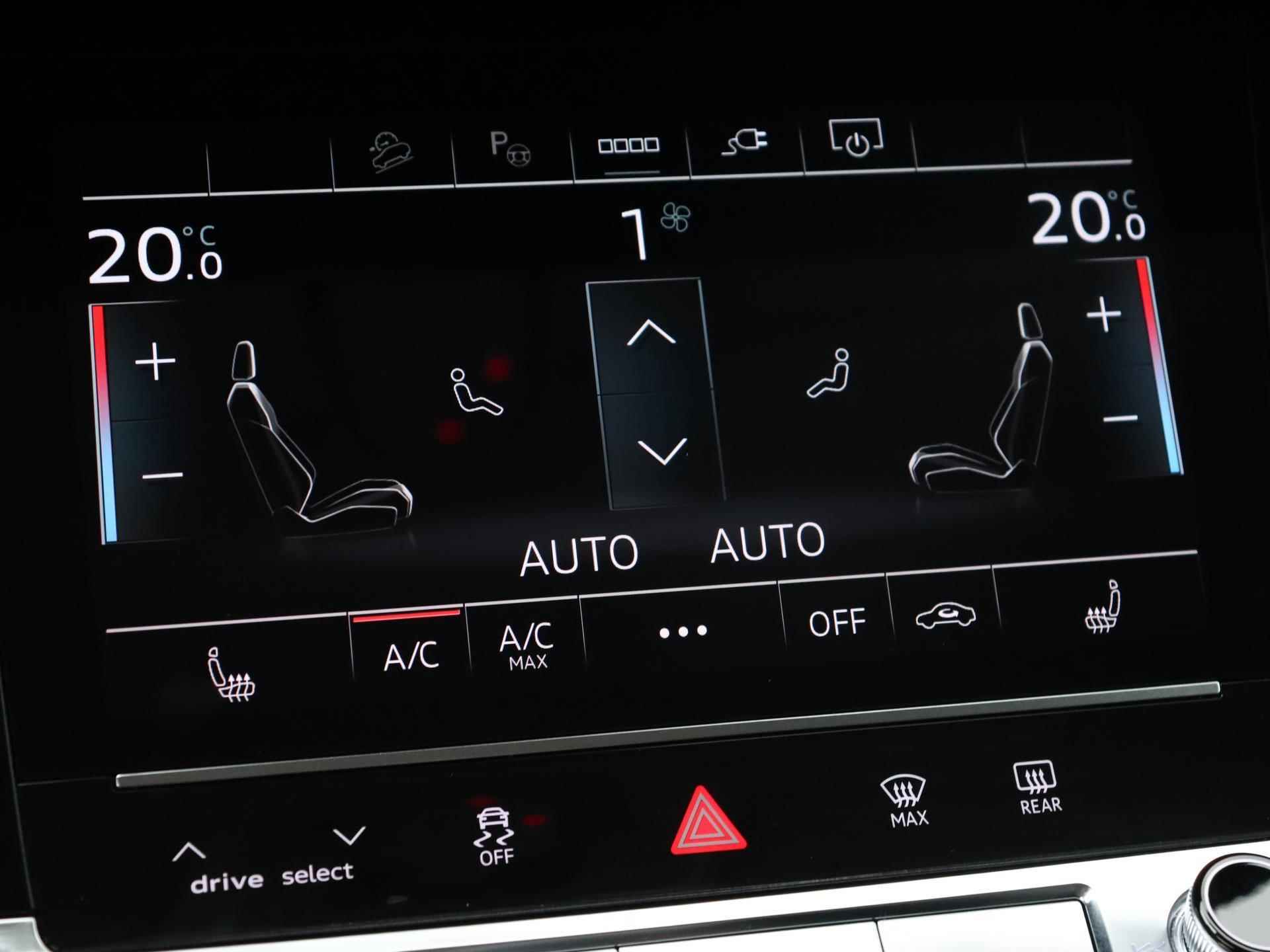 Audi Q8 e-tron 50 quattro Advanced Edition 95 kWh 340 PK | Demo | Fabrieksgarantie | Automaat | Navigatie | Audi virtual cockpit | Audi smartphone interface | Stoelverwarming voor | Climate control | - 16/24