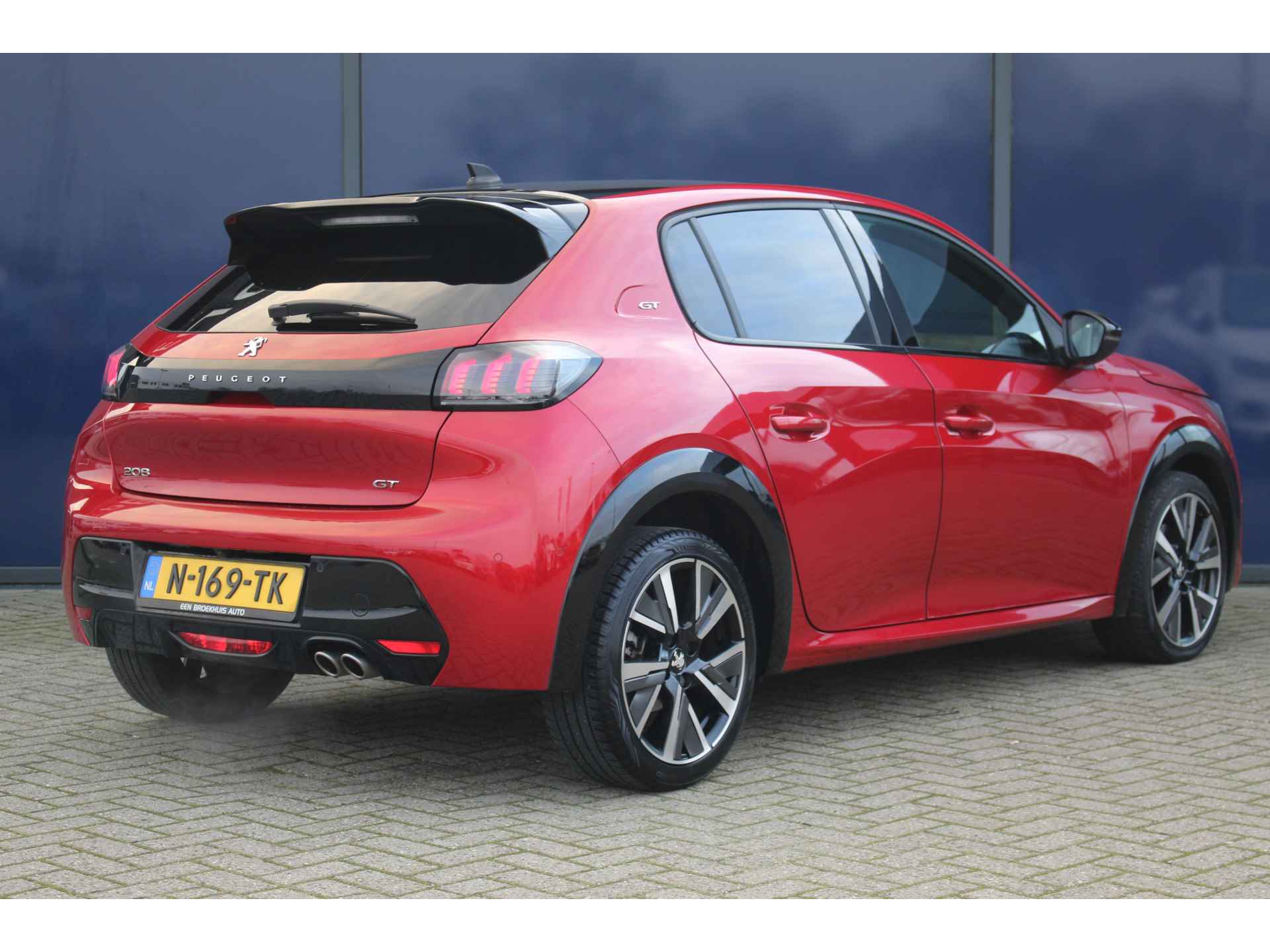 Peugeot 208 1.2 PureTech 130 Pk GT | Camera | Carplay | Leder/Stof | Dode hoek | 17" LMV | Getint glas | Sfeer S - 11/36