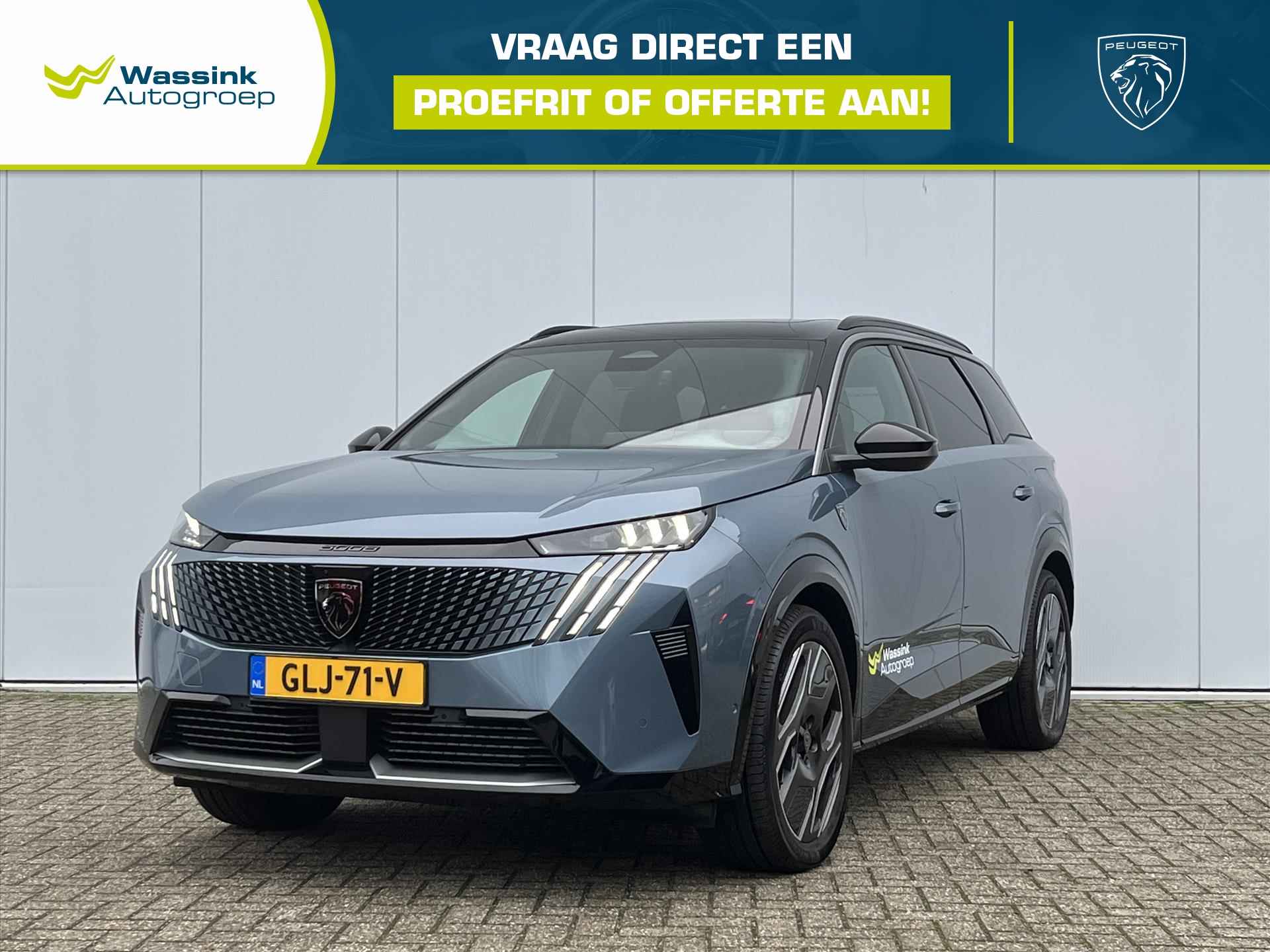 Peugeot 5008 New EV 73 kWh 210pk GT Avantage | Nappa Leder | Stoelverwarming & ventilatie | Stuurverwarming | Schuif- kanteldak | Adaptive Cruise Control |