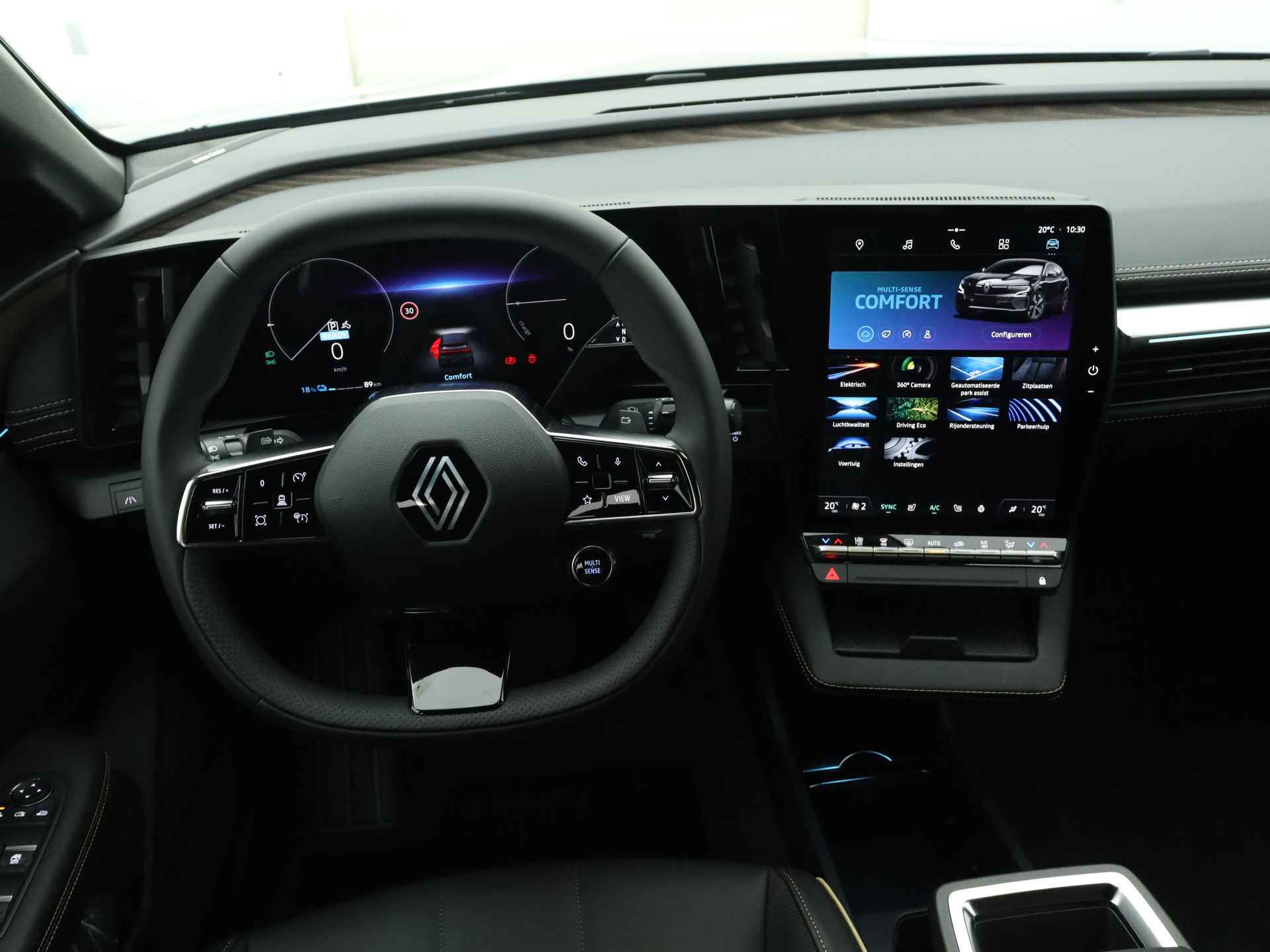 Renault Mégane E-Tech EV60 Optimum Charge Iconic 450 km WLTP 4 jaar Garantie 60dkm / WARMTEPOMP / LEDER / Pack Augmented Vision & Advanced Driving Assist / incl. subsidie - 23/39