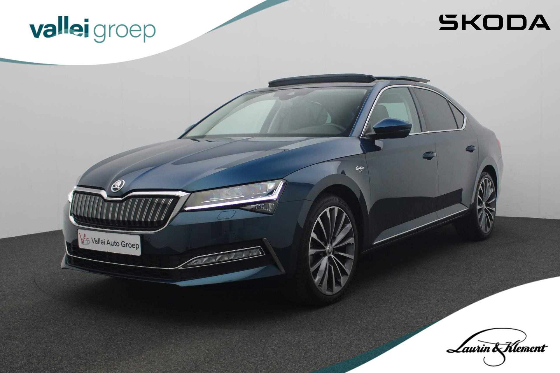 Skoda Superb 1.4 TSI 218PK DSG iV Laurin & Klement | Pano | Matrix LED | Leer | DCC | Keyless | CANTON | Camera | Navi | Stoelventilatie/-verwarming | 19 inch